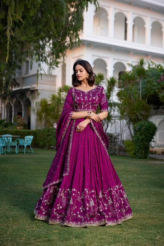 Premium Wedding lehenga choli with Dupatta