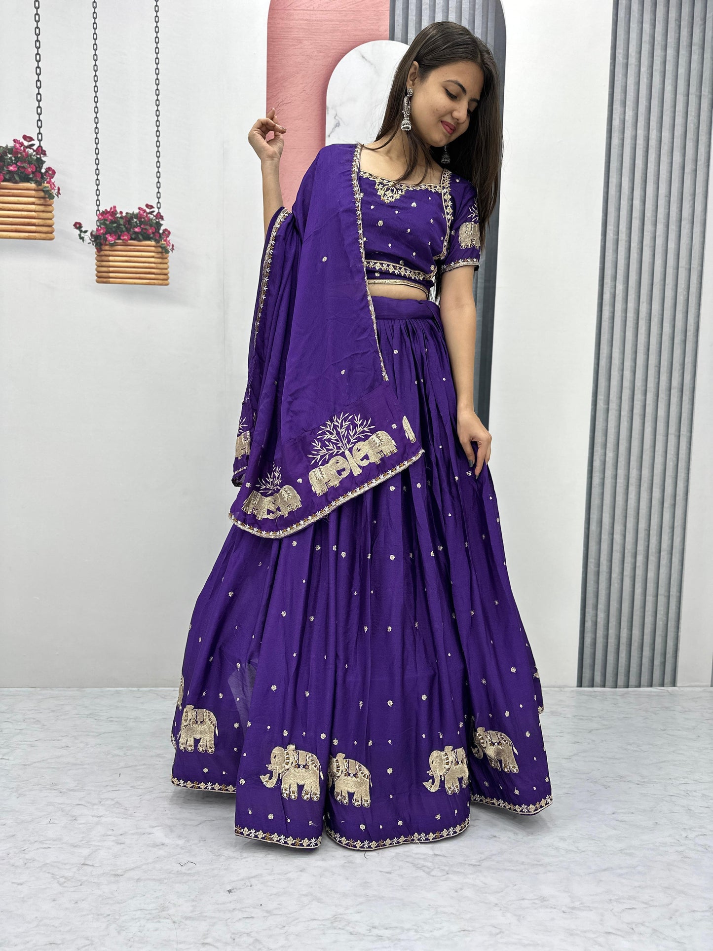 Wedding Wear lehenga choli Readymade Full stitched