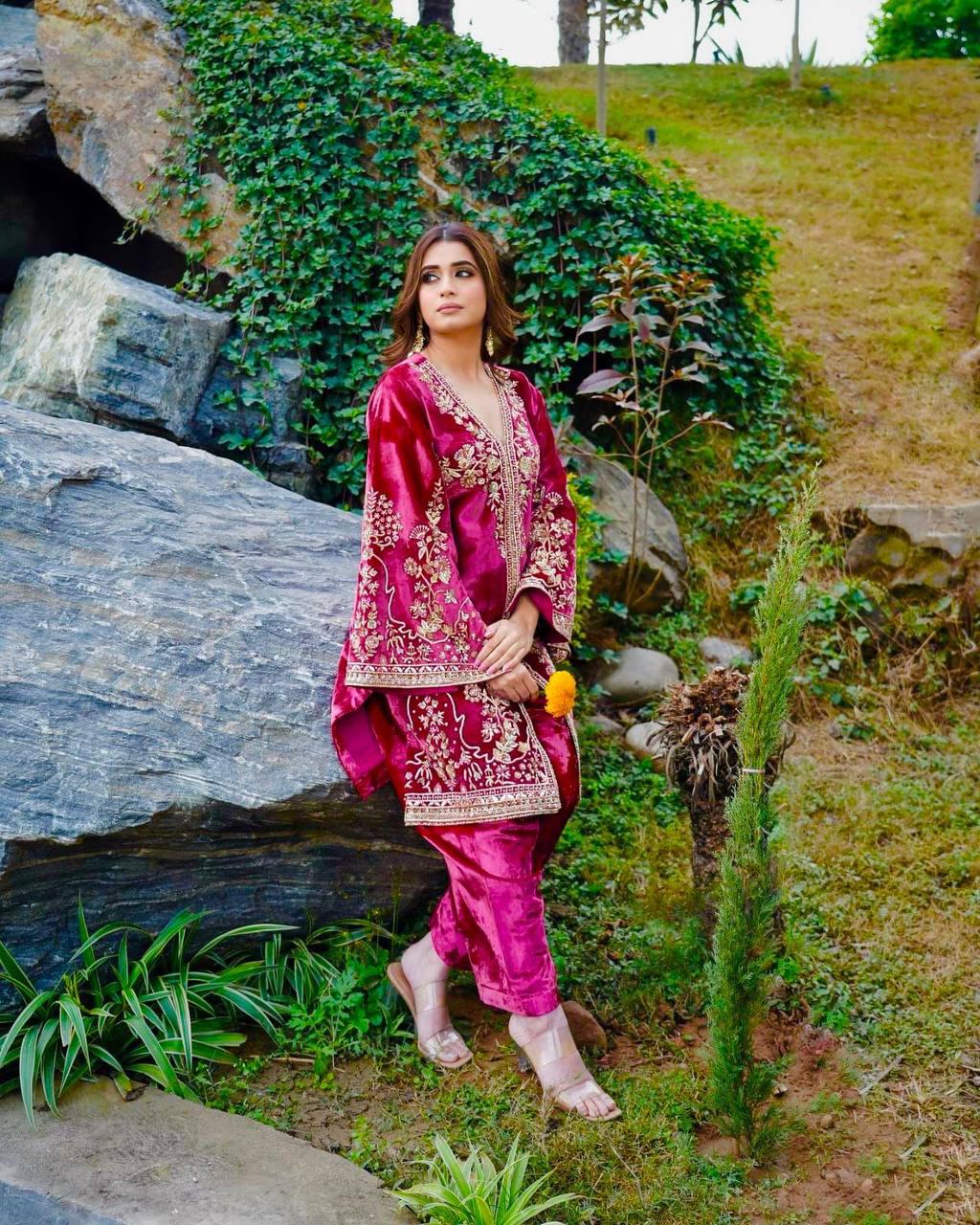 Ready To Wear Indian salwar kameez suit floral dress