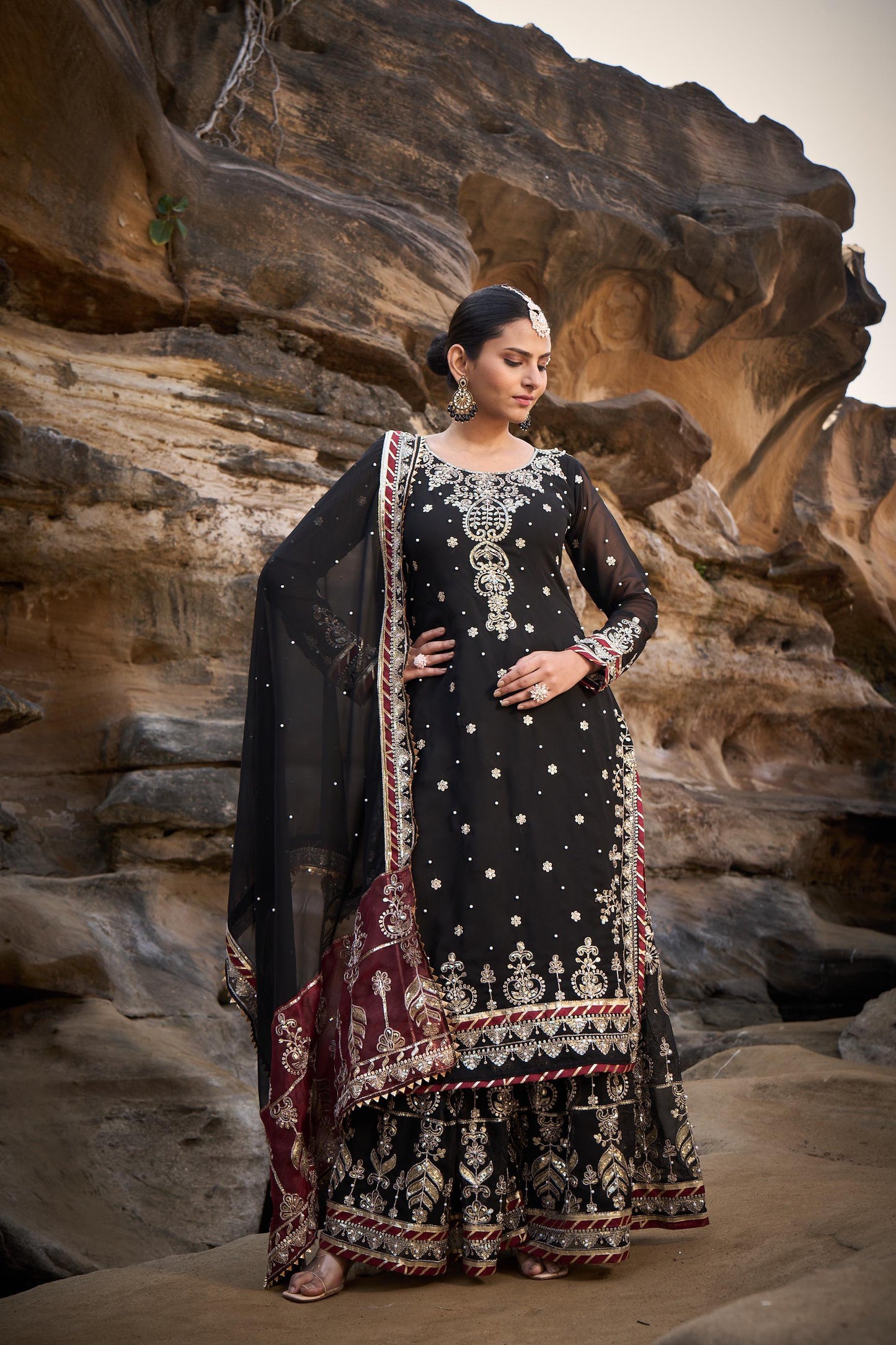 Palazzo Suit Set Indian Dress Ready to wear Salwar kameez
