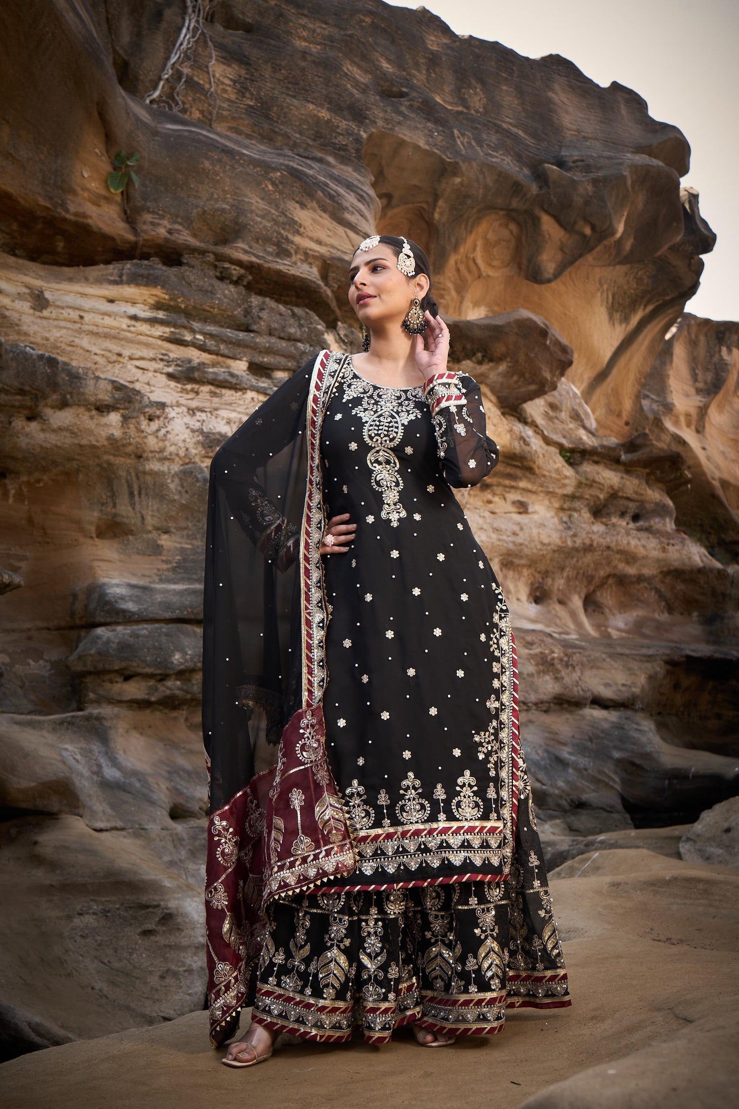 Palazzo Suit Set Indian Dress Ready to wear Salwar kameez