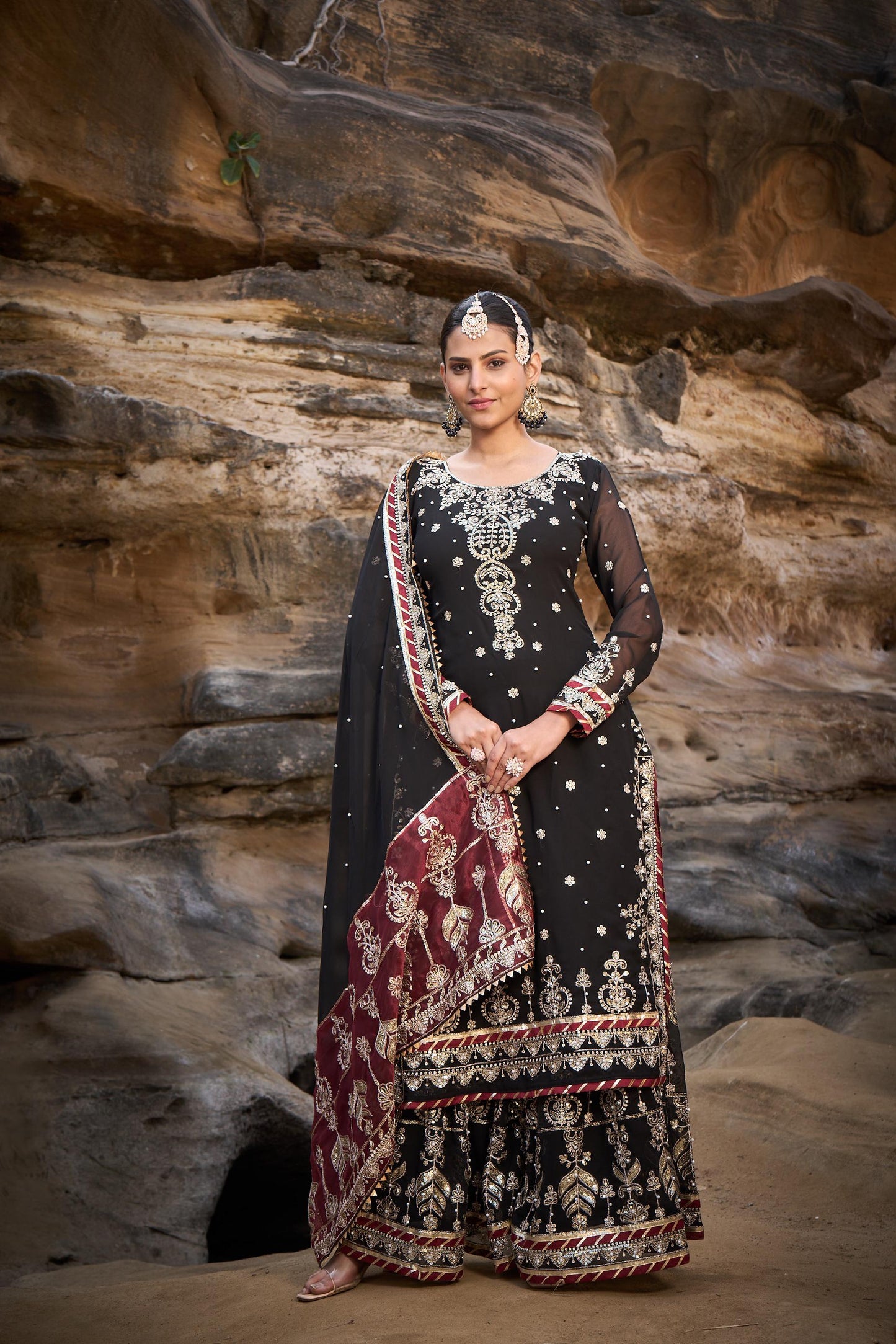 Palazzo Suit Set Indian Dress Ready to wear Salwar kameez