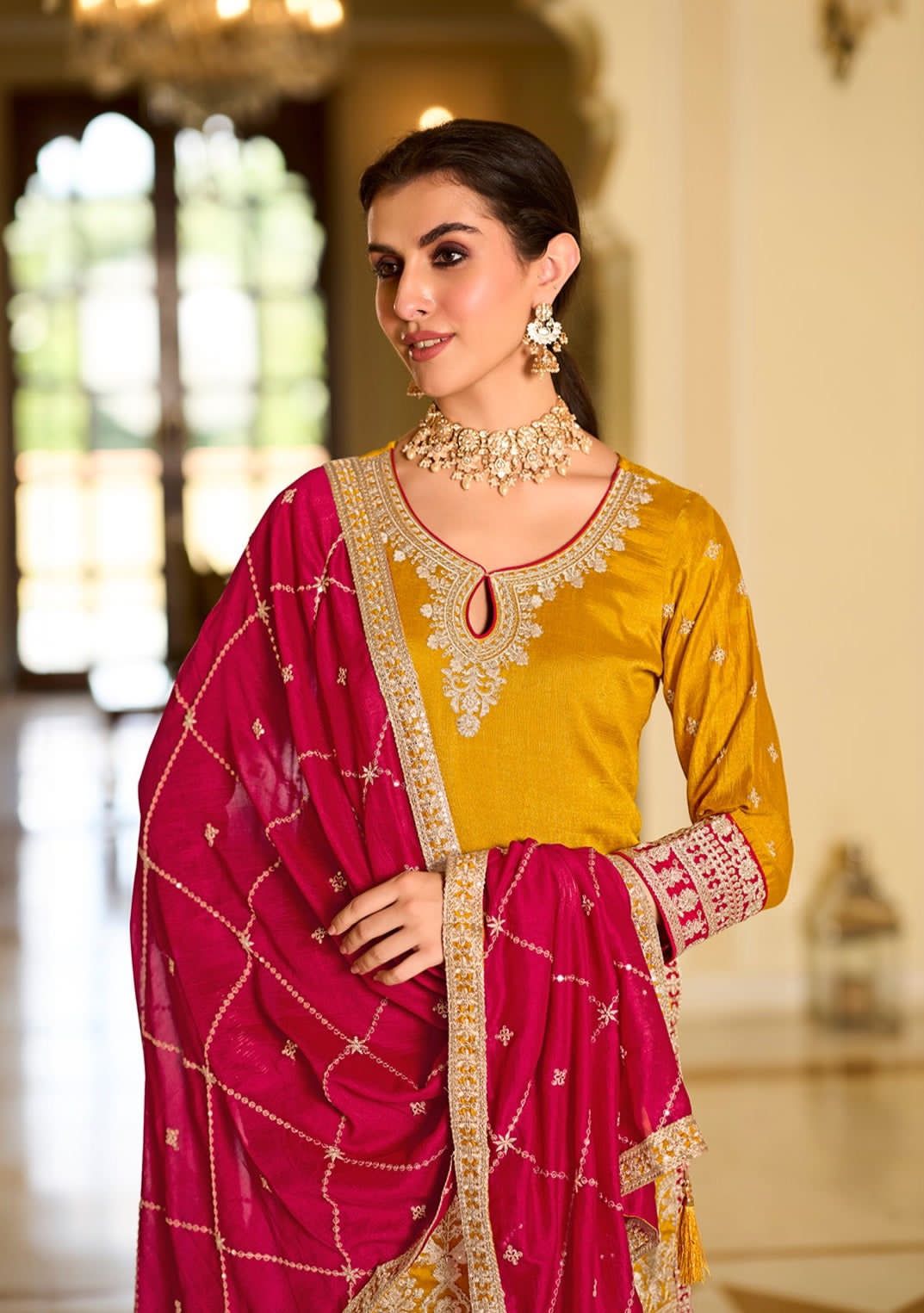 Punjabi Dhoti Salwar suit set Salwar Kameez Readymade New Indian Ready To Wear Wedding Suit