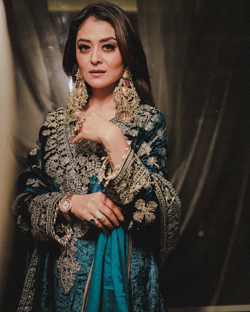 Palazzo Suit Set Blue Salwar Kameez Readymade Stitched New Indian Ready To Wear Wedding Salwar Suit