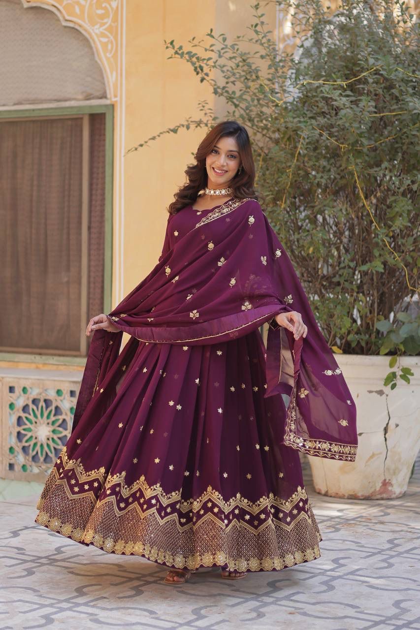 Anarkali Salwar Kameez Readymade Stitched New Indian Ready To Wear Wedding Suit