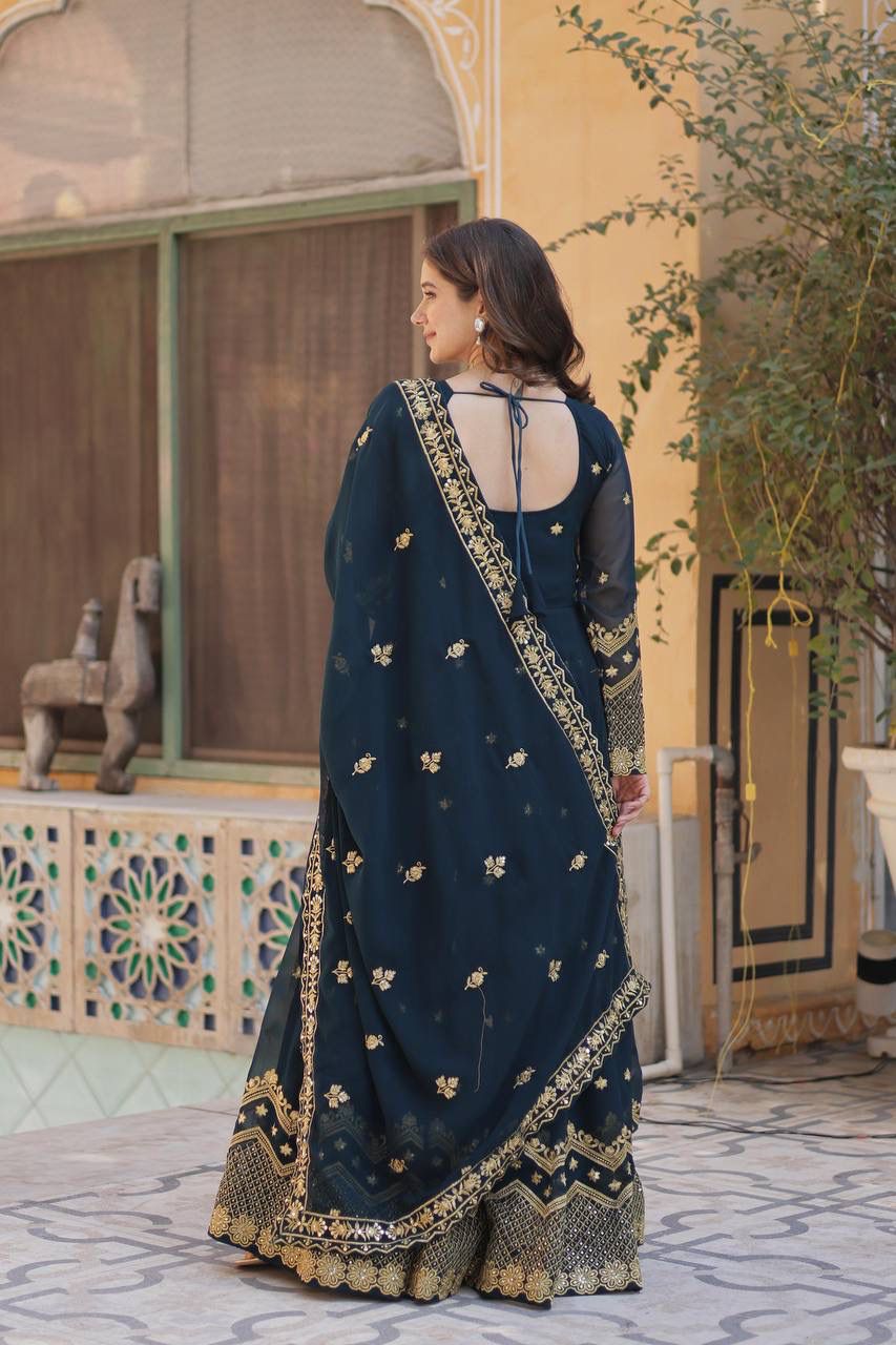 Anarkali Salwar Kameez Readymade Stitched New Indian Ready To Wear Wedding Suit