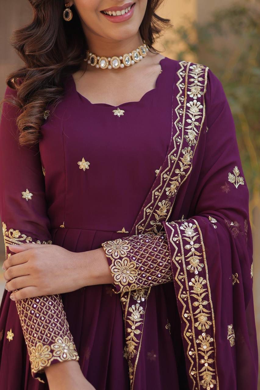 Anarkali Salwar Kameez Readymade Stitched New Indian Ready To Wear Wedding Suit