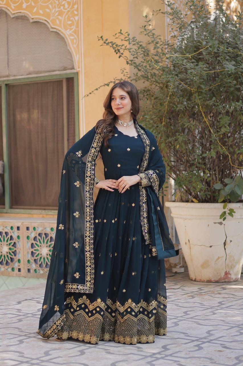 Anarkali Salwar Kameez Readymade Stitched New Indian Ready To Wear Wedding Suit