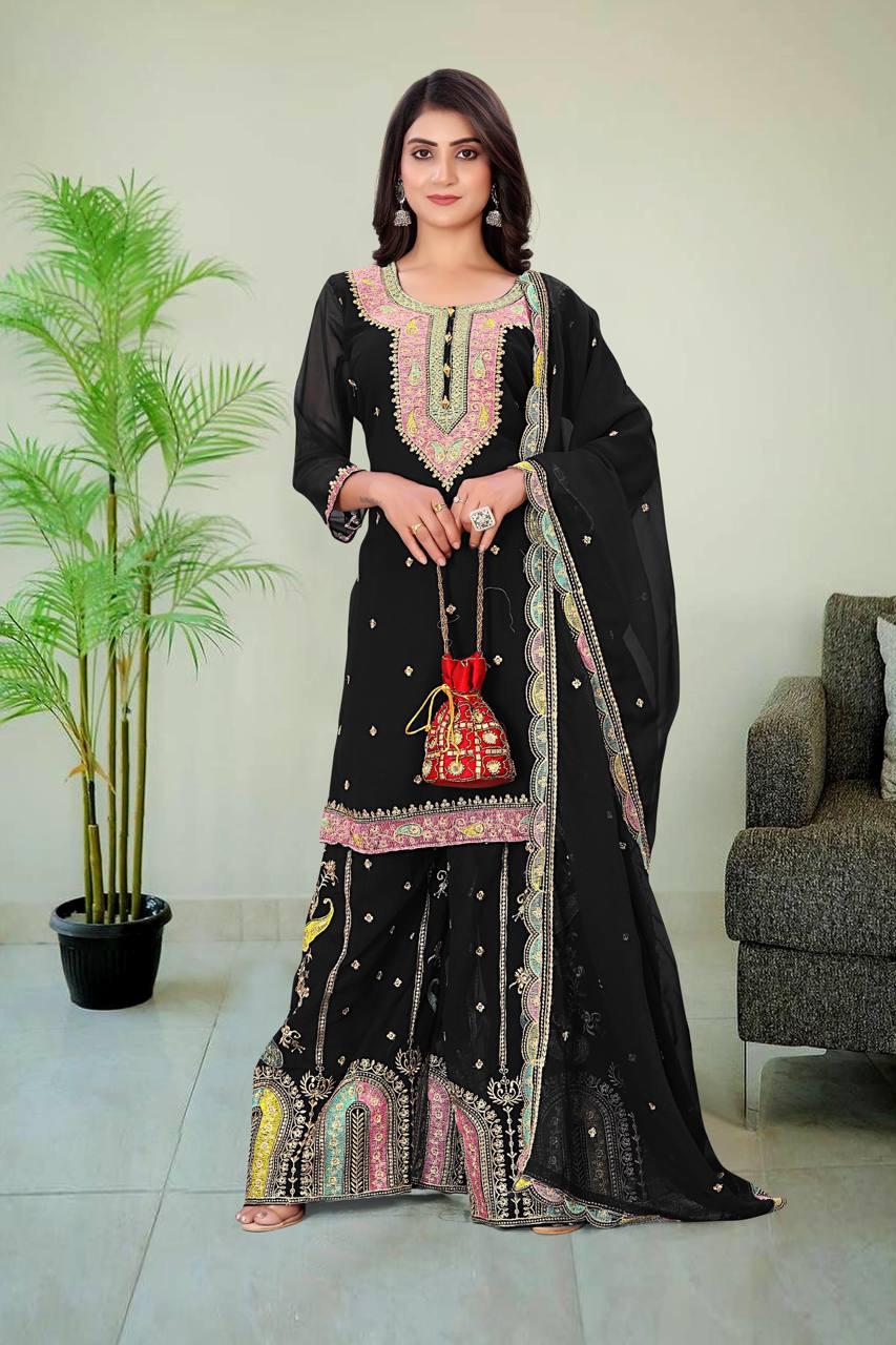 Palazzo Suit Set Readymade Indian wedding salwar kameez pakistani dress