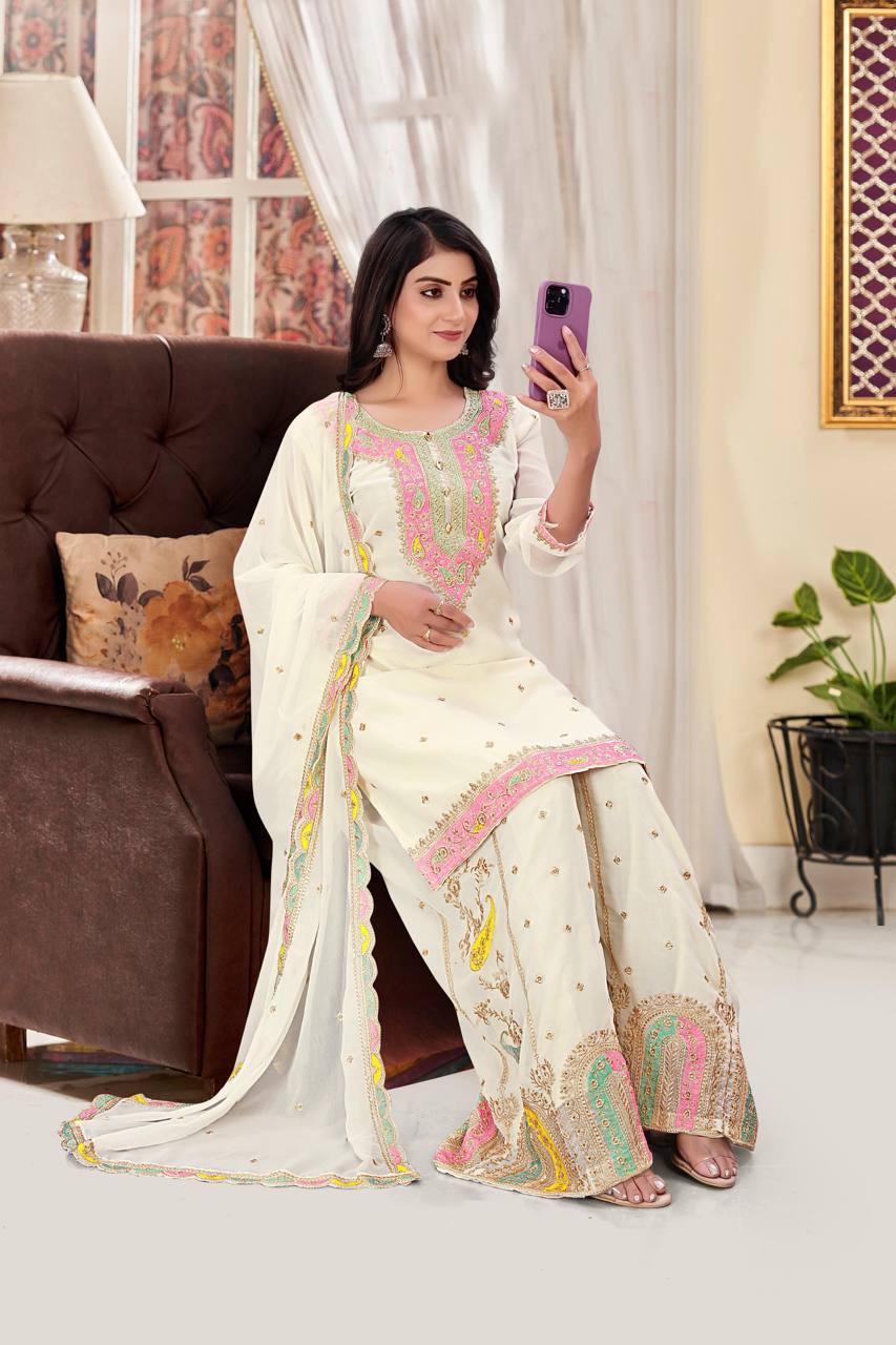 Palazzo Suit Set Readymade Indian wedding salwar kameez pakistani dress