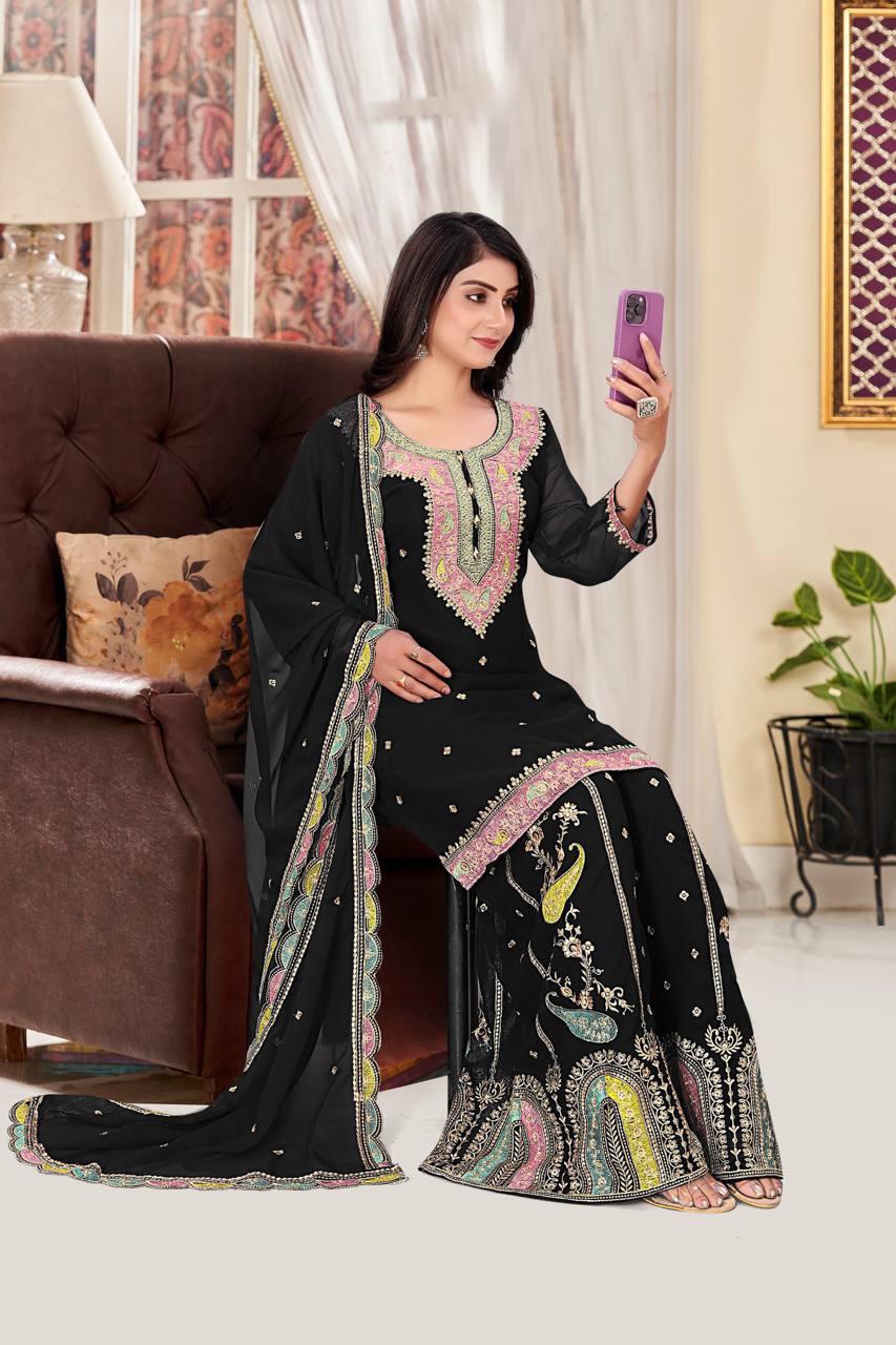 Palazzo Suit Set Readymade Indian wedding salwar kameez pakistani dress