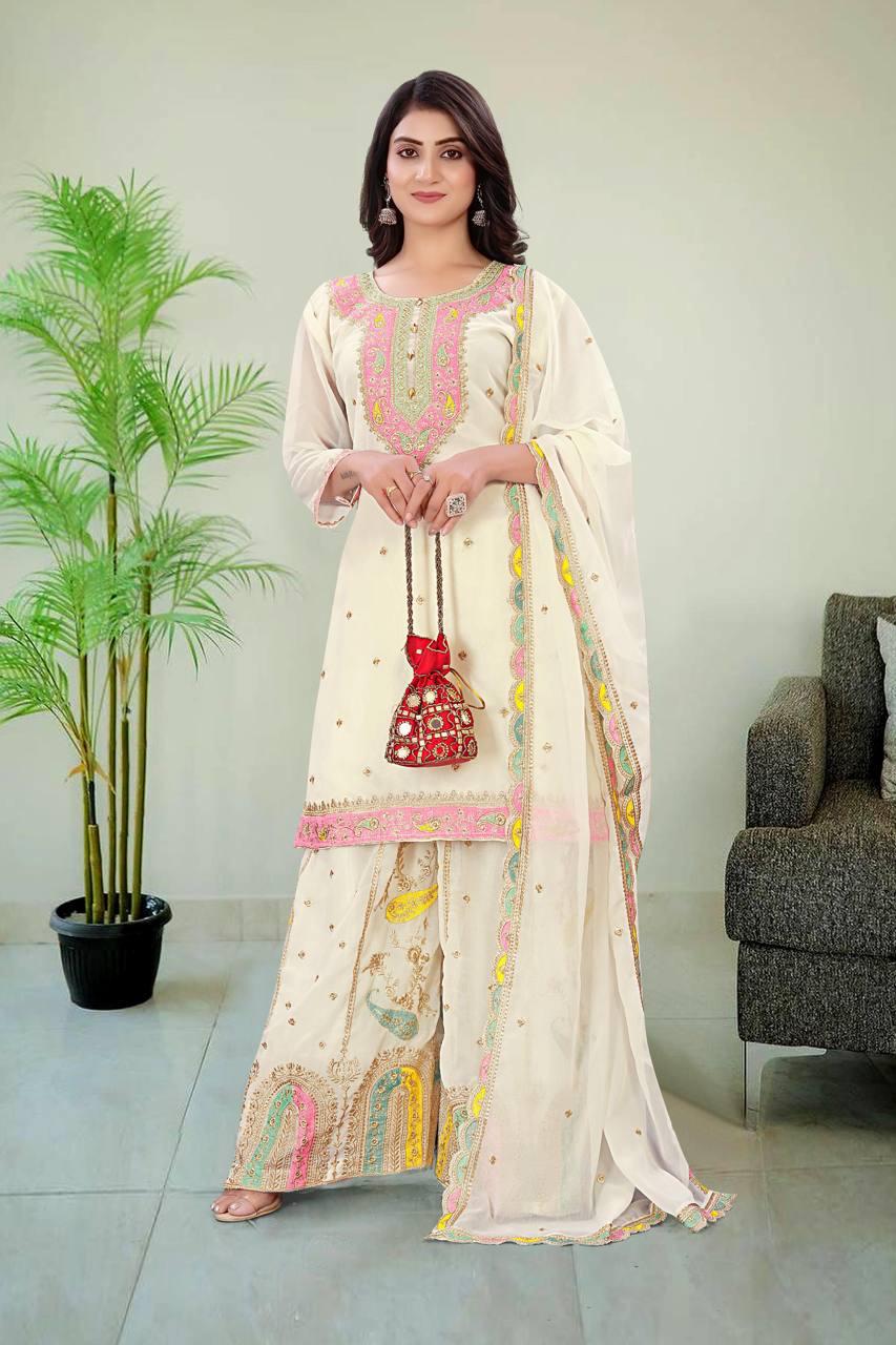 Palazzo Suit Set Readymade Indian wedding salwar kameez pakistani dress