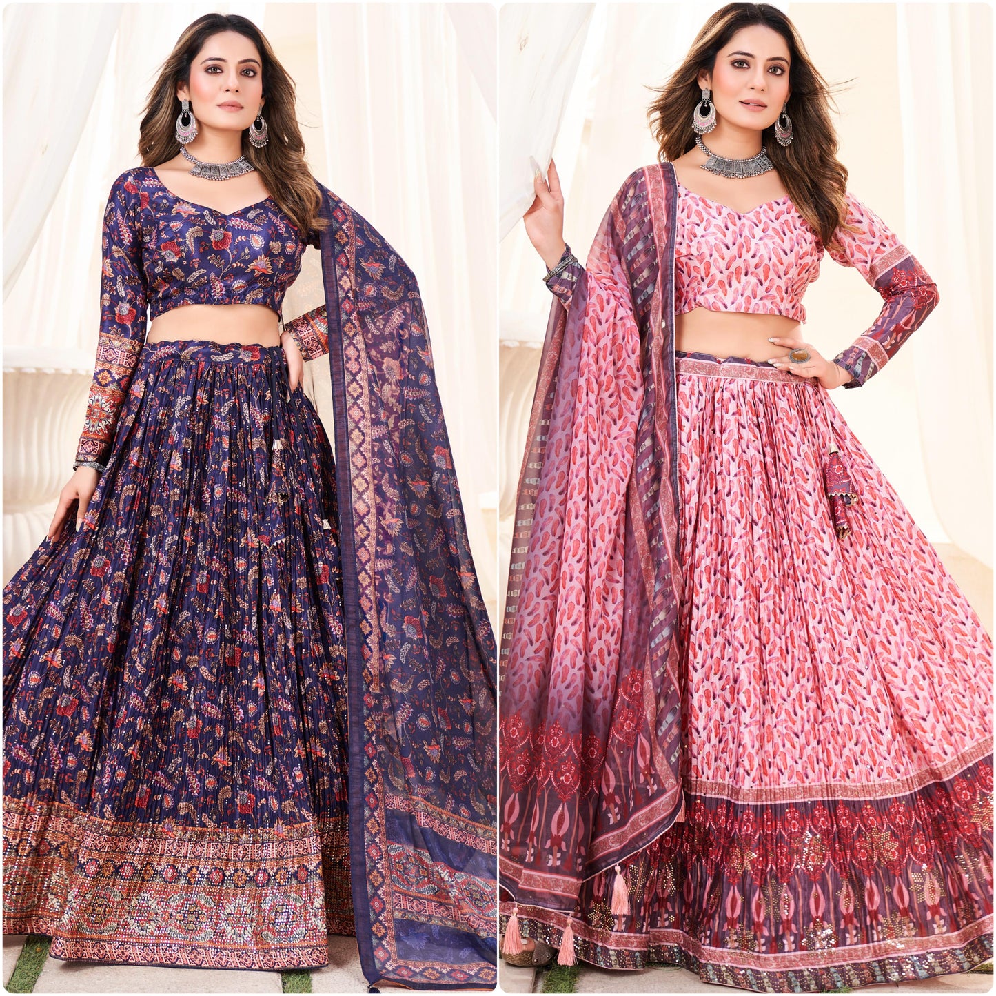 Wedding Readymade Indian Lehenga Choli with Dupatta