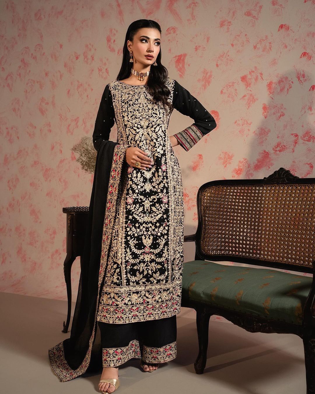Pakistani Salwar Kameez suit set Readymade Indian Dress