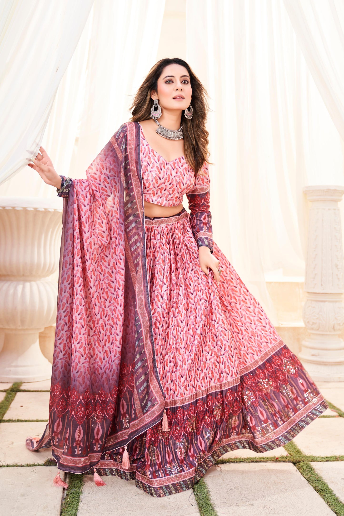 Wedding Readymade Indian Lehenga Choli with Dupatta