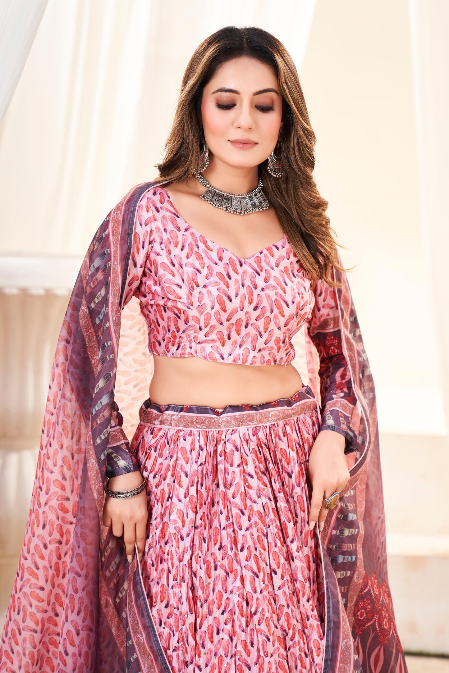 Wedding Readymade Indian Lehenga Choli with Dupatta
