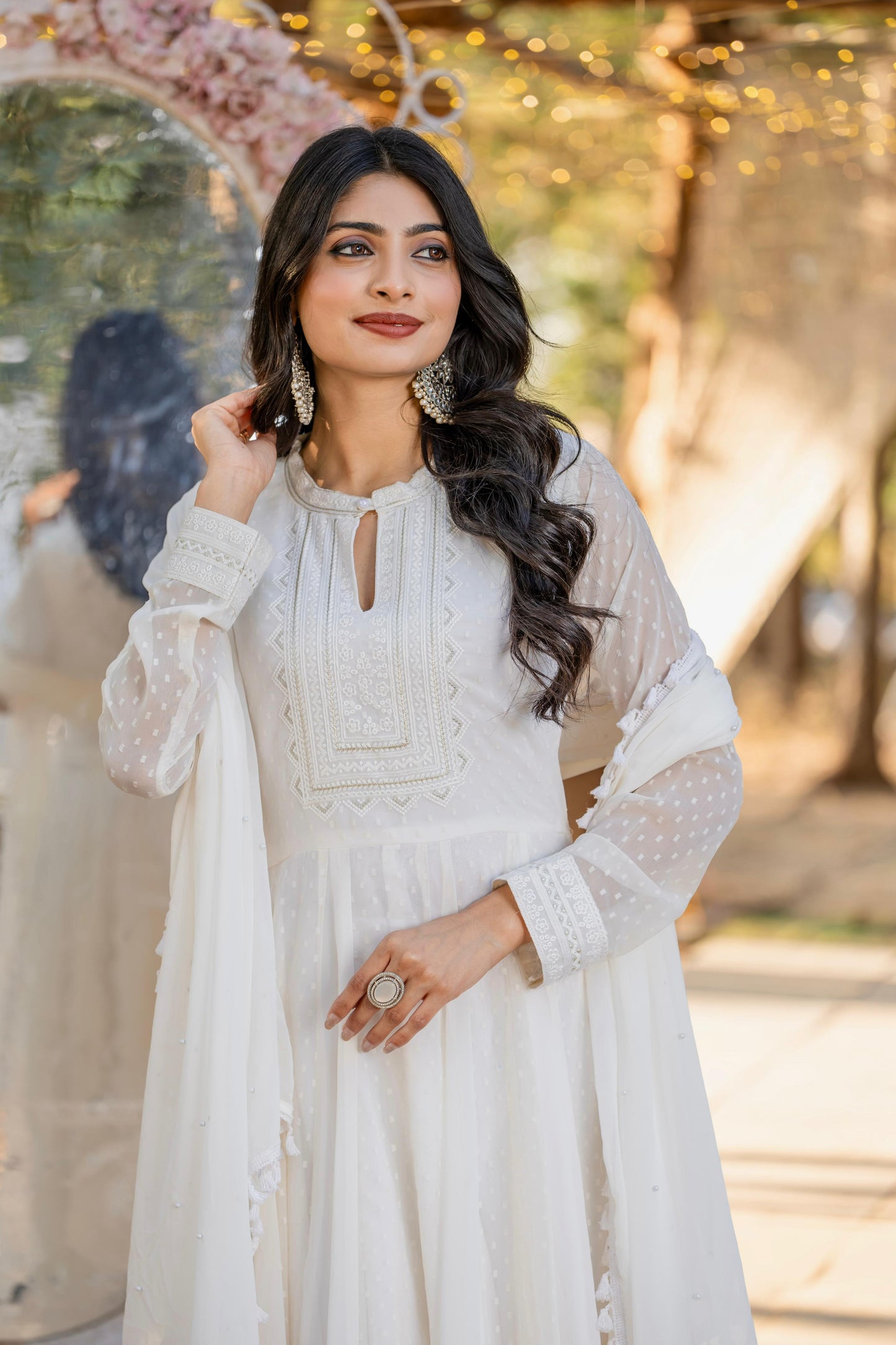 Readymade Anarkali Salwar Kameez suit set Indian dress