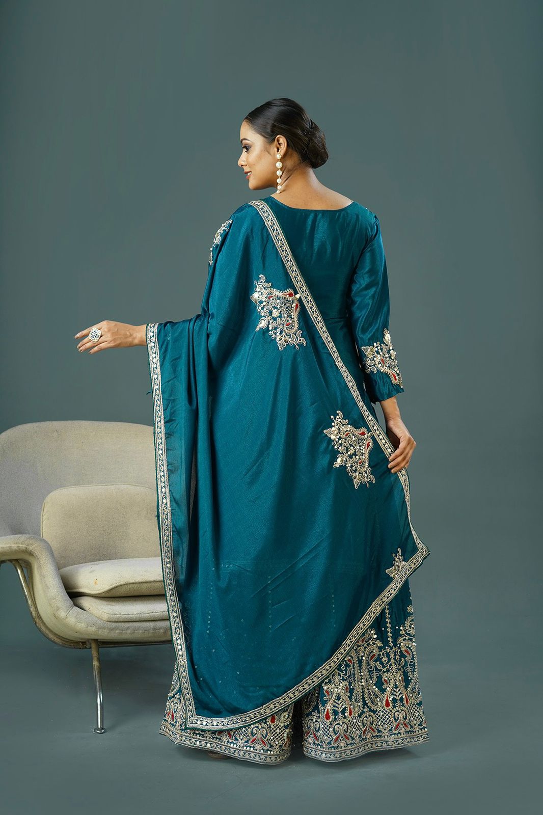 Palazzo Suit Set Ready to wear wedding salwar kameez