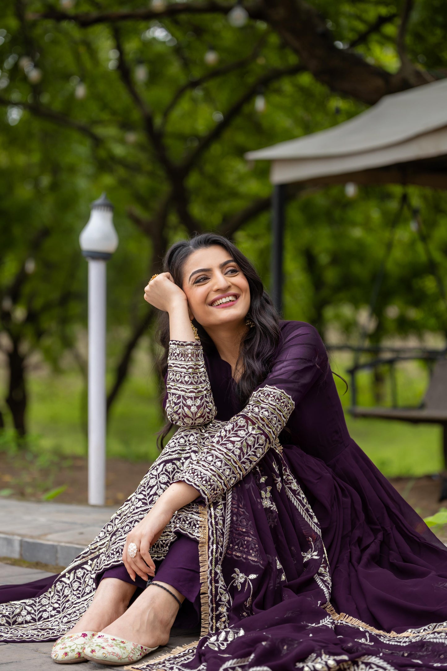 Designer Partywear Anarkali Salwar Kameez Indian dress