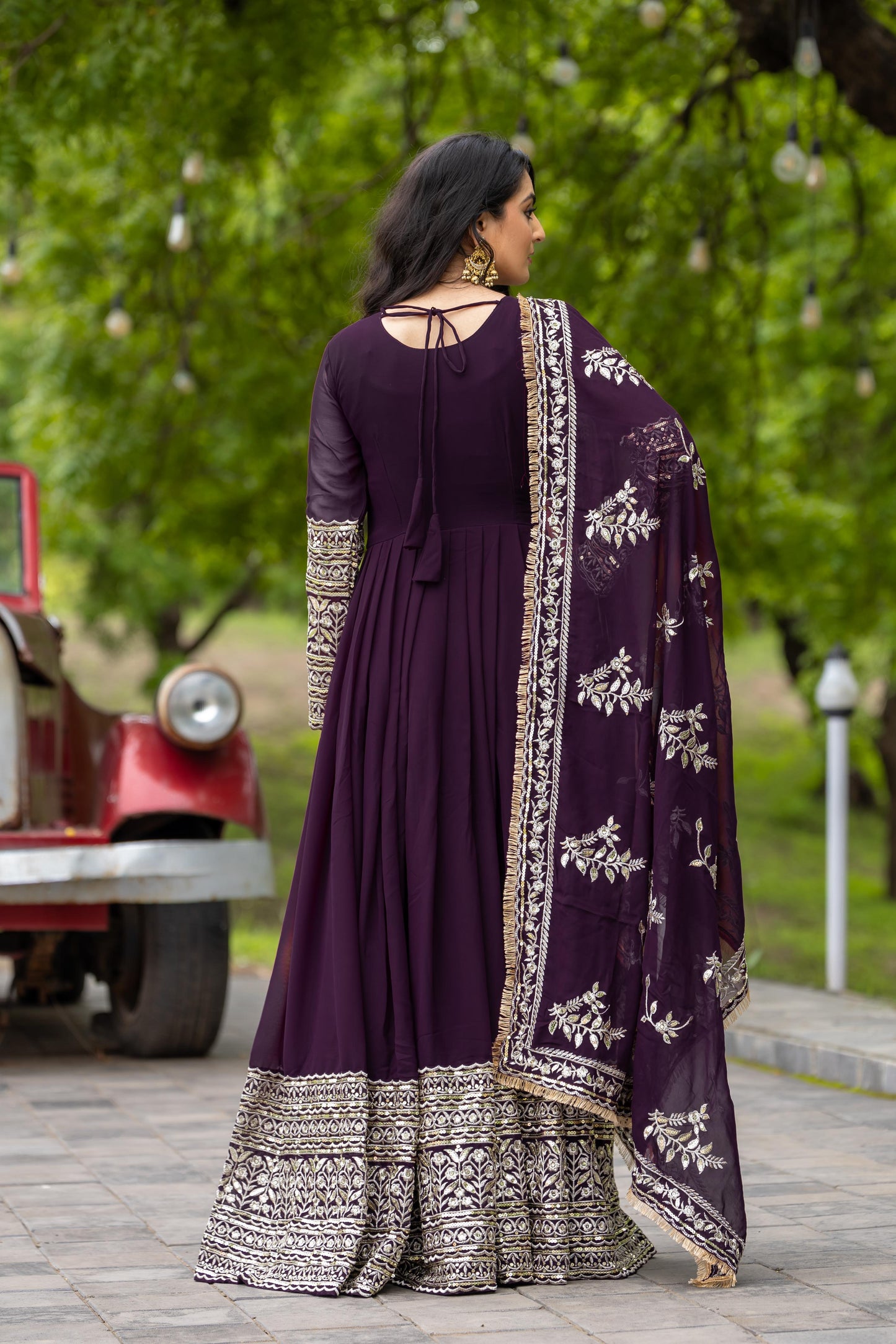 Designer Partywear Anarkali Salwar Kameez Indian dress