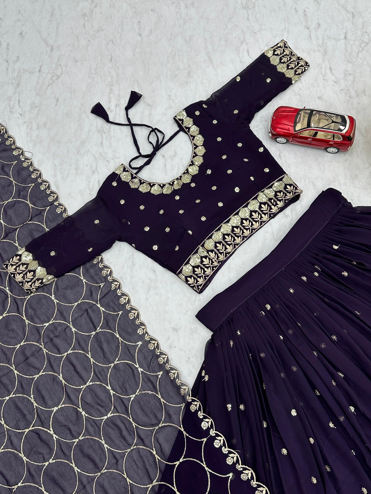 Lehenga Choli Readymade Stitched For Wedding Women Party Skirt Ready To Wear