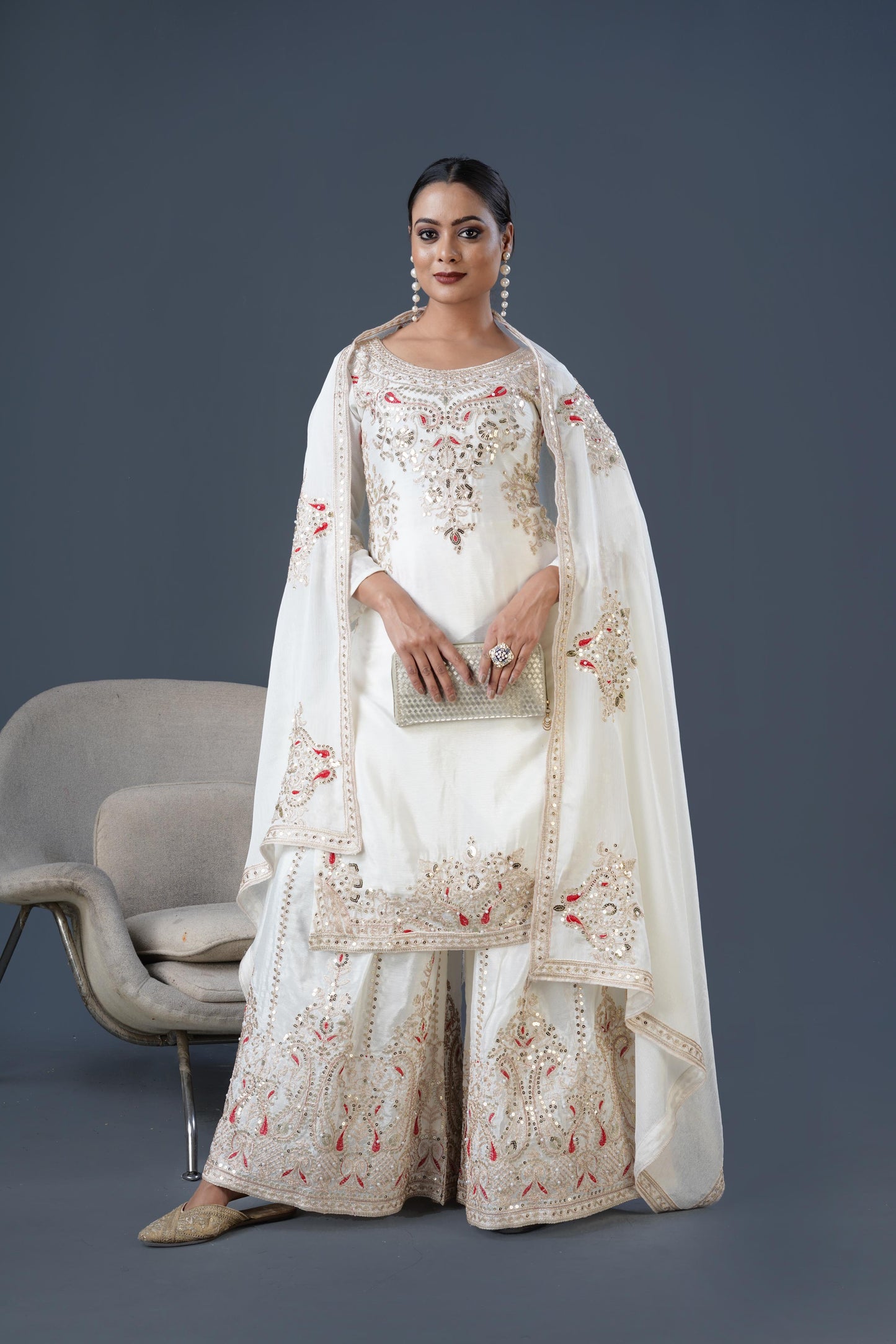 Palazzo Suit Set Ready to wear wedding salwar kameez