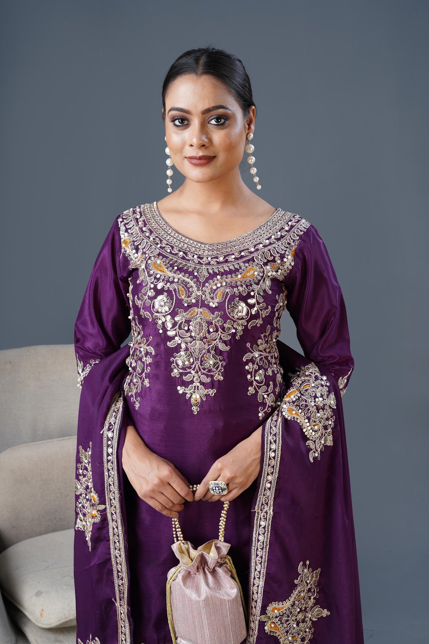 Palazzo Suit Set Ready to wear wedding salwar kameez