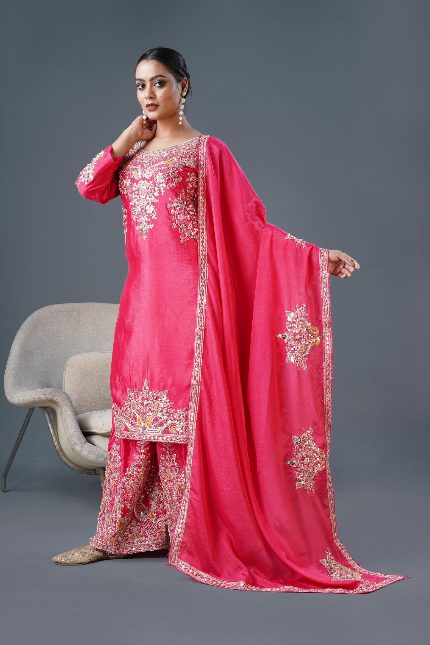 Palazzo Suit Set Ready to wear wedding salwar kameez