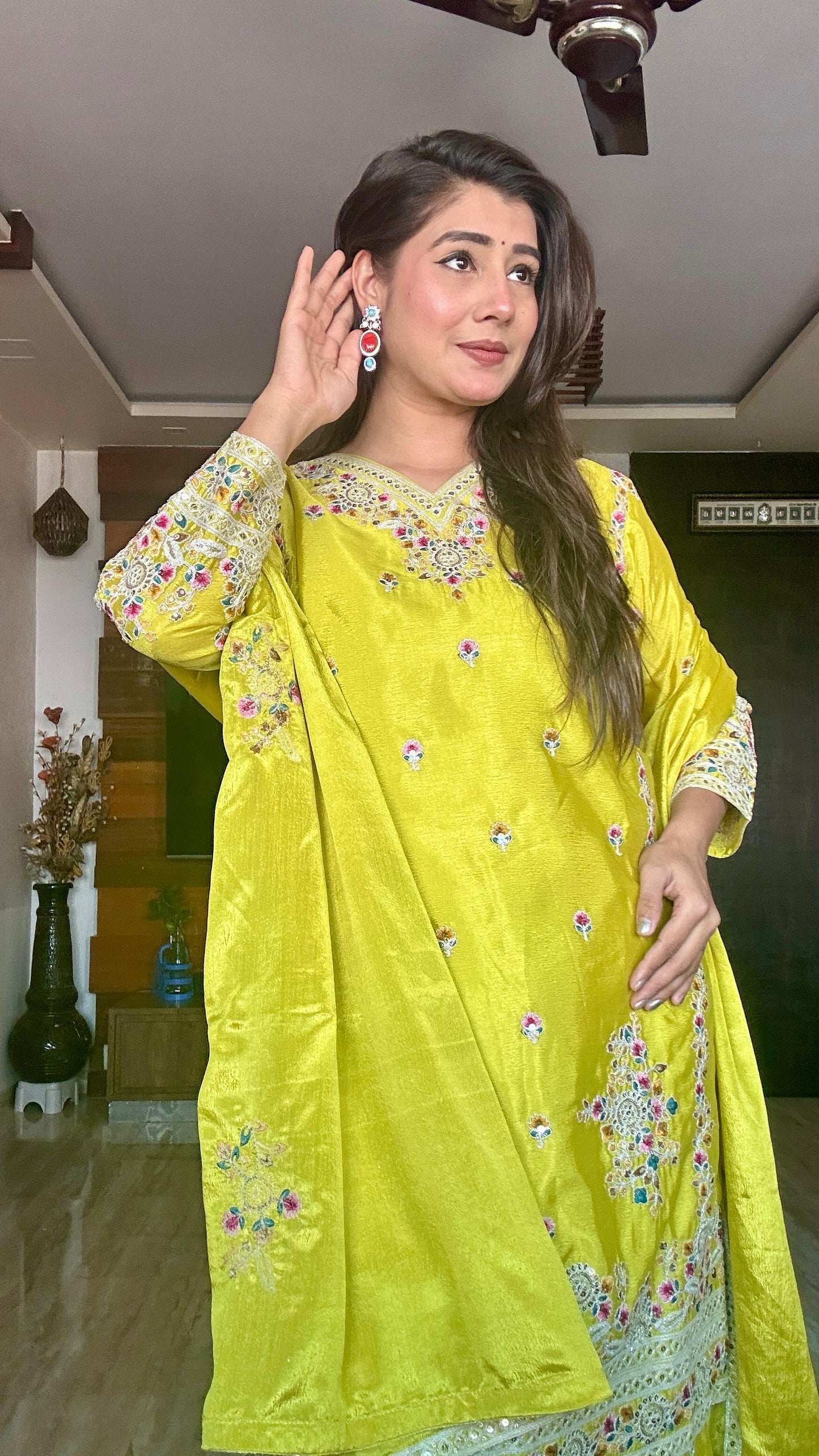 Palazzo Suit set premium Wedding Salwar kameez Indian dress Readymade