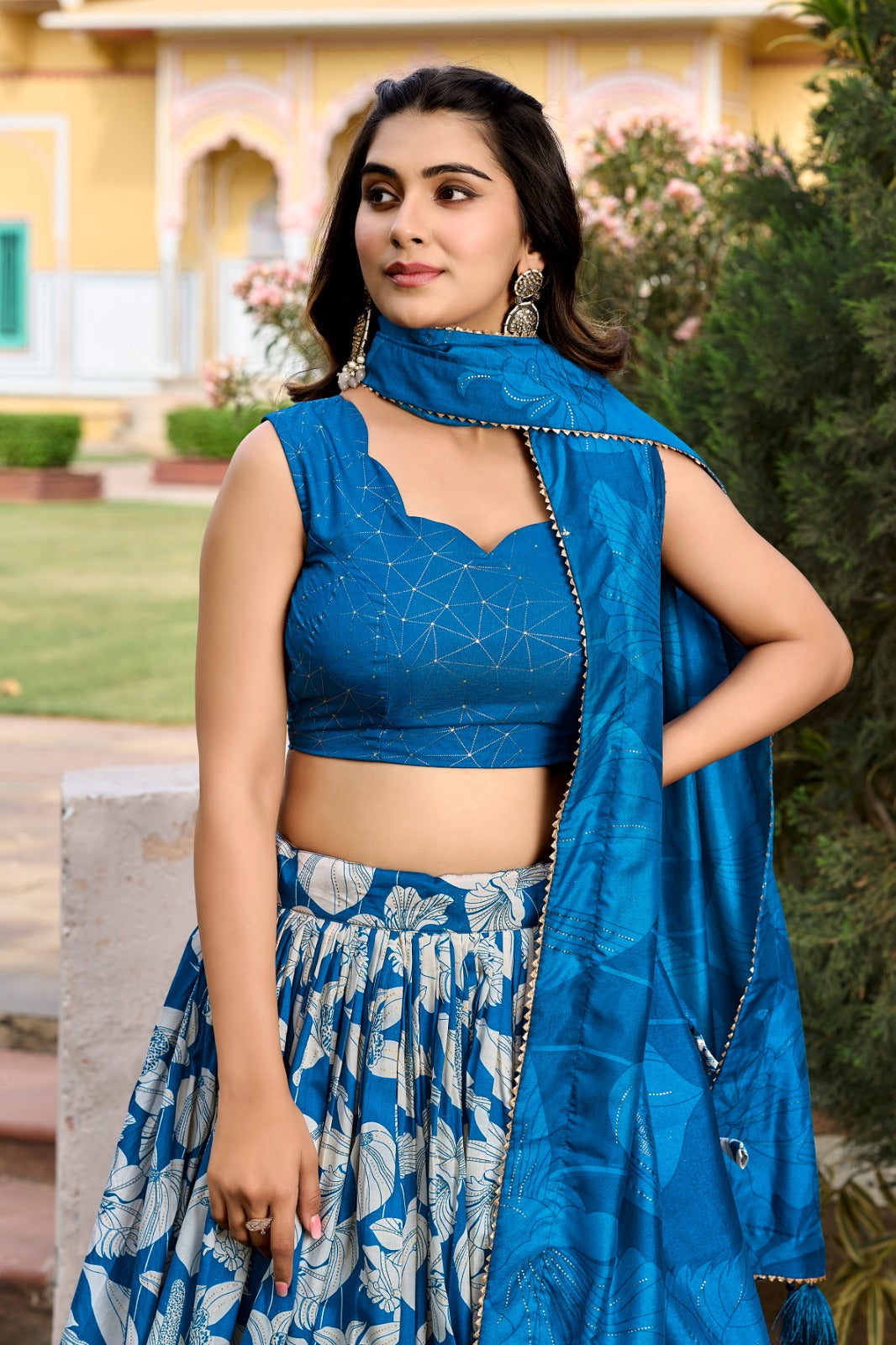 Lehenga Choli Readymade Stitched For Wedding Women Party Skirt Ready To Wear