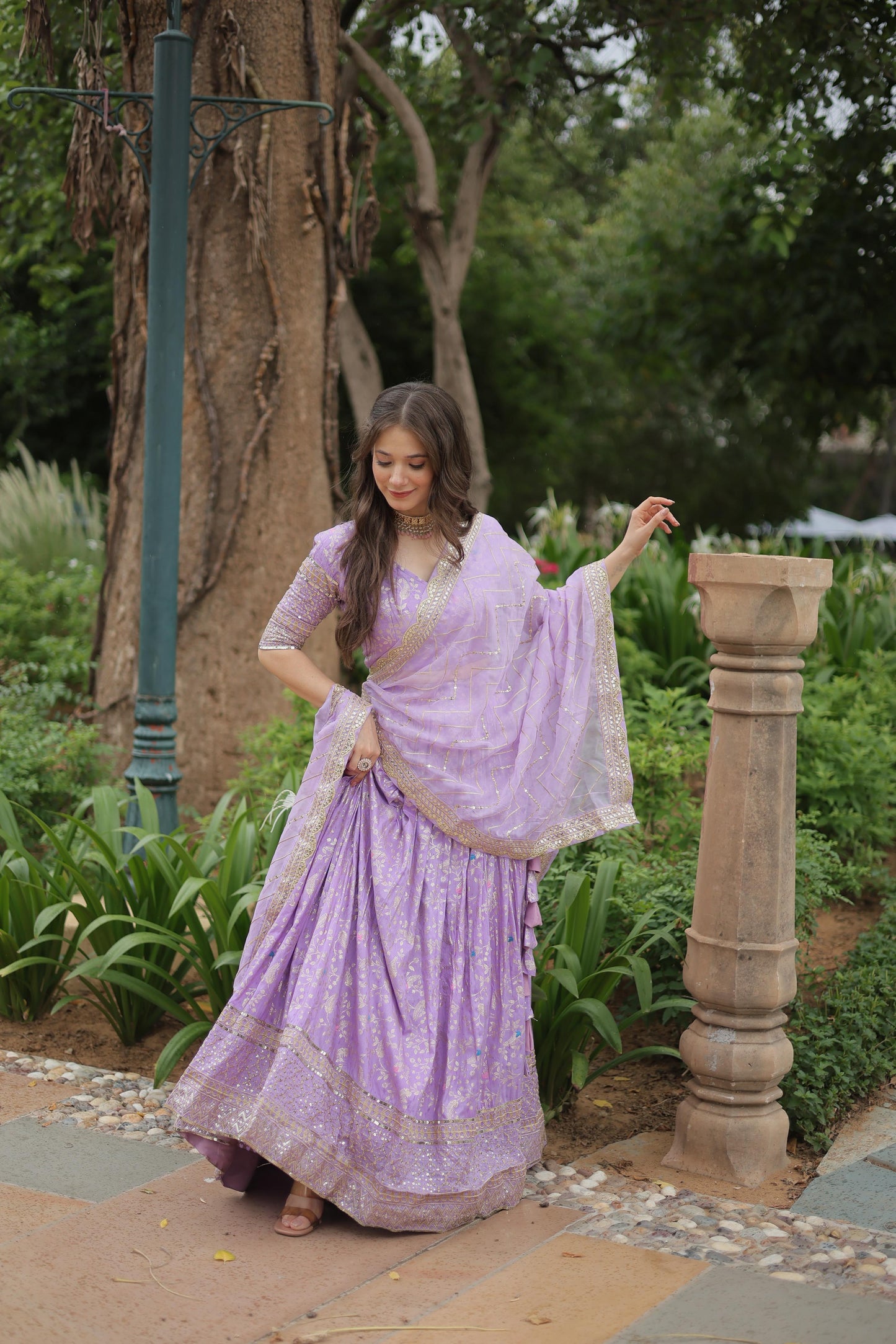 Jequard Lehenga choli Indian Readymade Wedding dress Lehenga