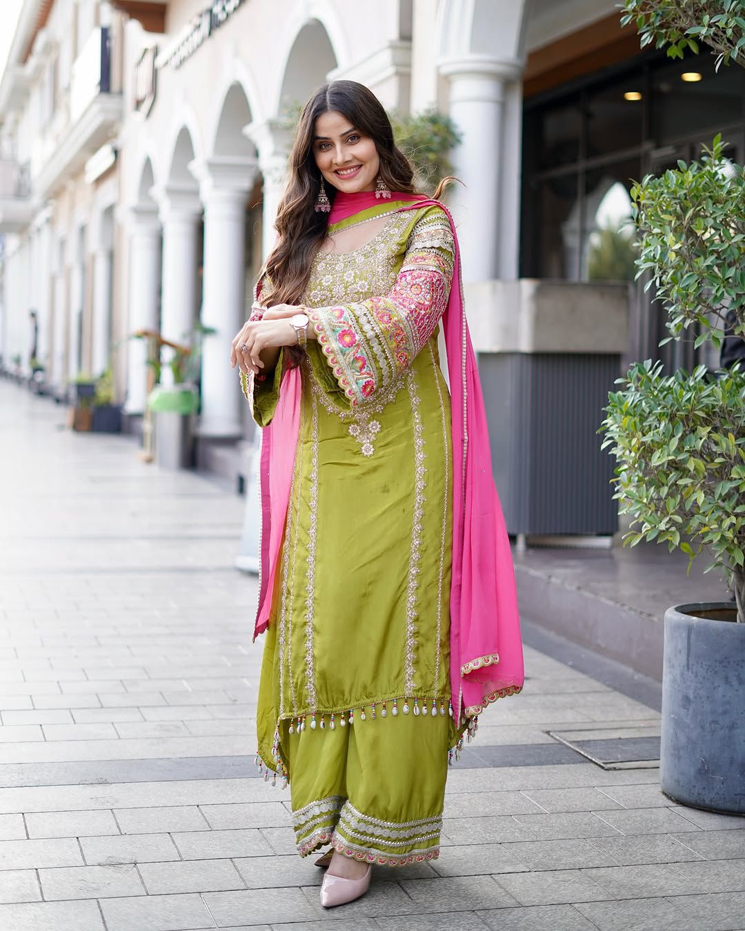 Pakistani salwar kameez suit set Readymade Wedding Indian Dress