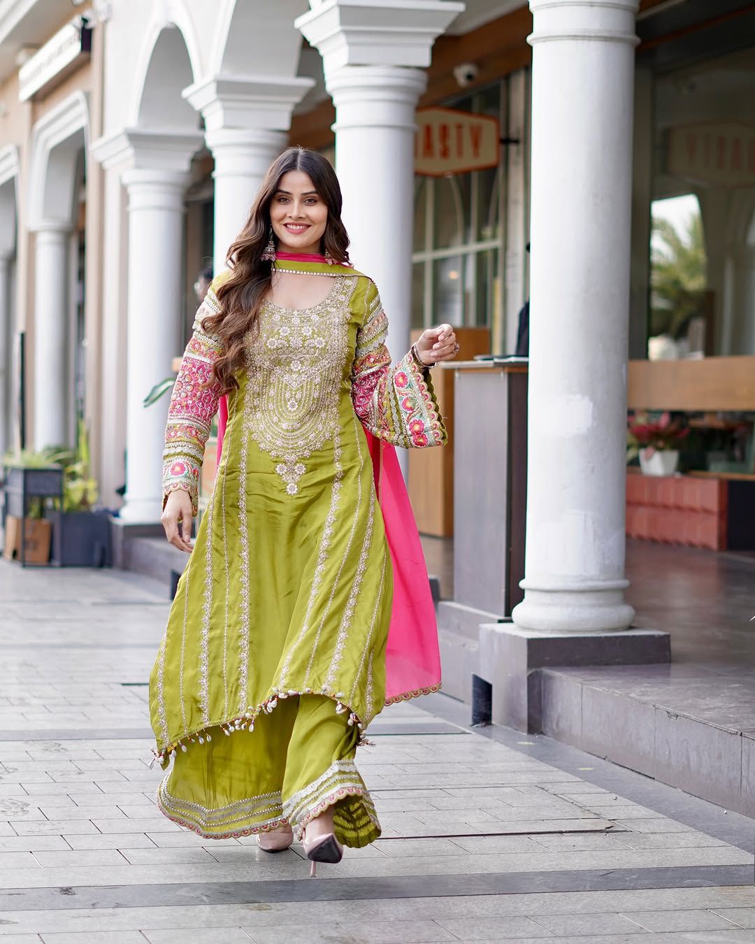 Pakistani salwar kameez suit set Readymade Wedding Indian Dress