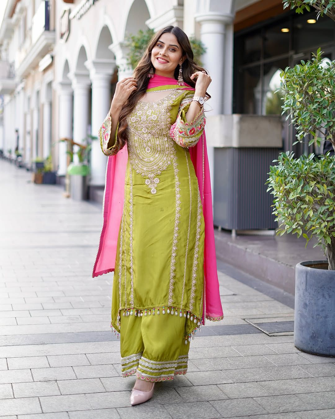 Pakistani salwar kameez suit set Readymade Wedding Indian Dress