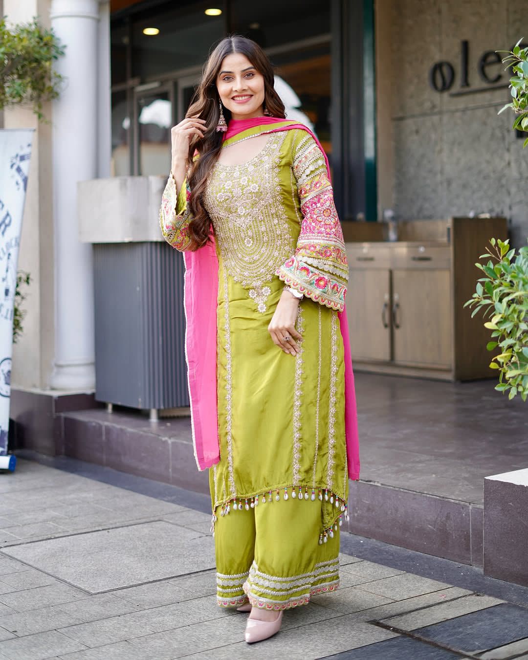 Pakistani salwar kameez suit set Readymade Wedding Indian Dress