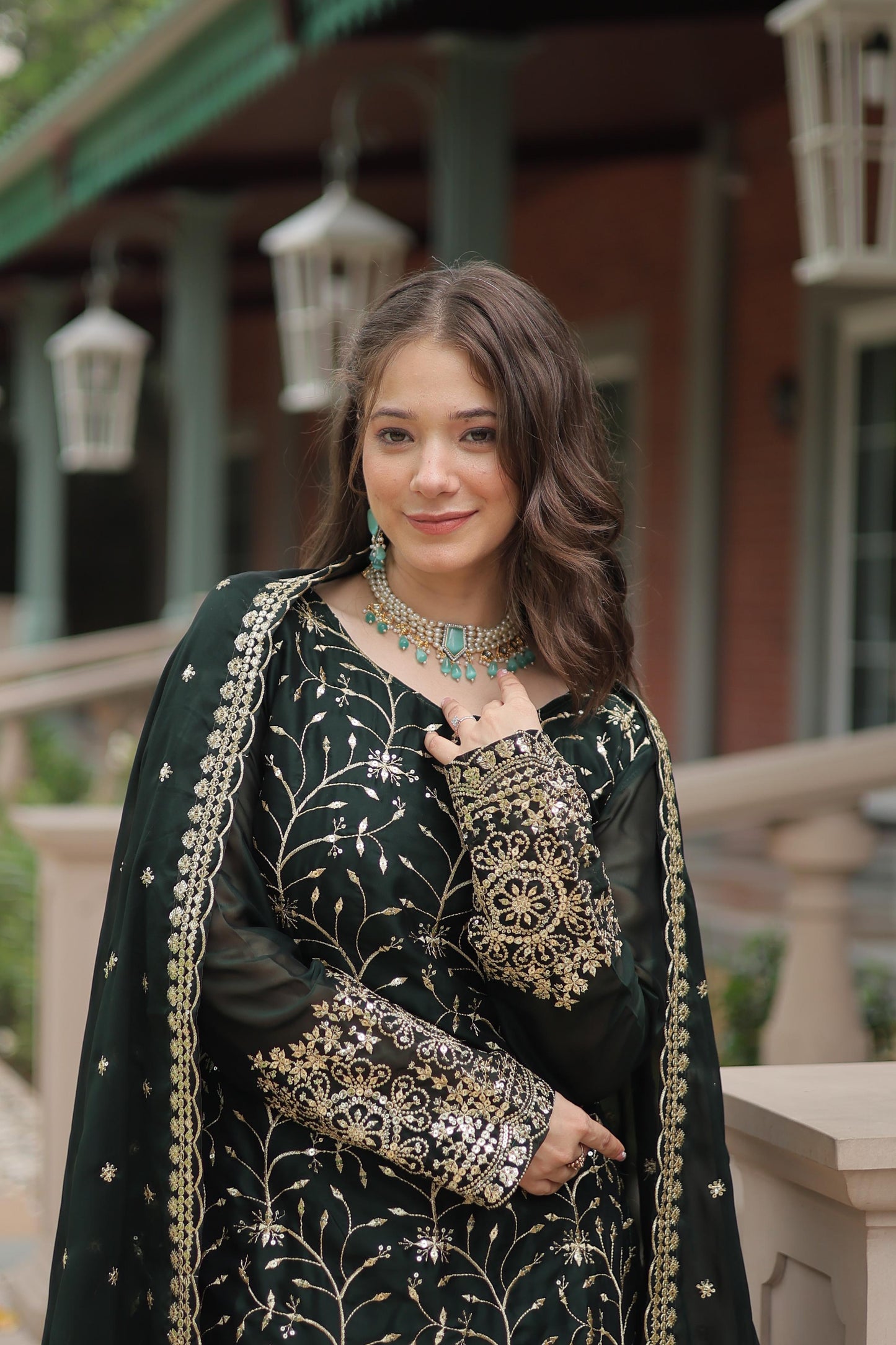 Palazzo Suit Set Indian Designer Readymade Wedding PartyWear Festival Dress