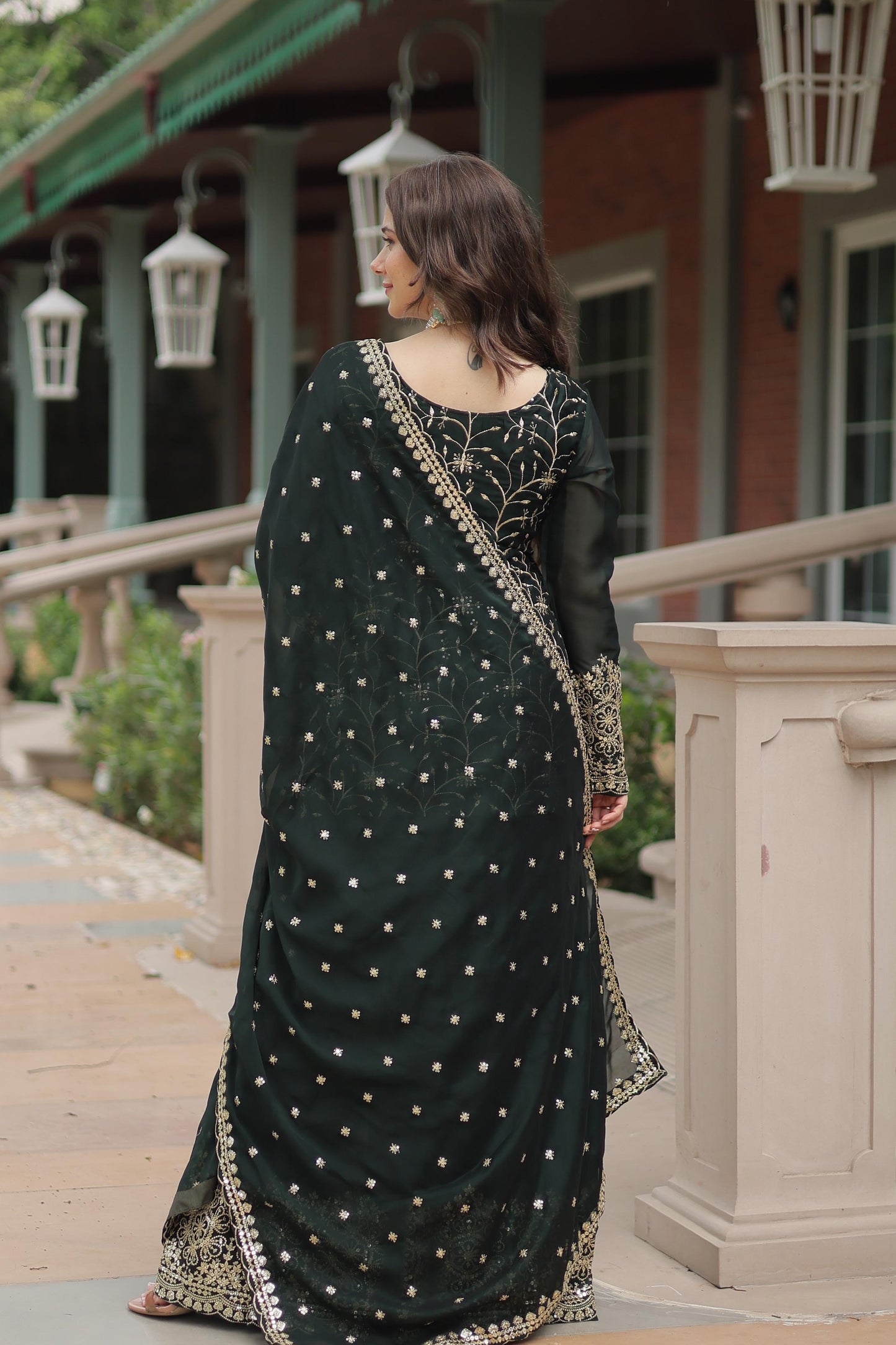 Palazzo Suit Set Indian Designer Readymade Wedding PartyWear Festival Dress