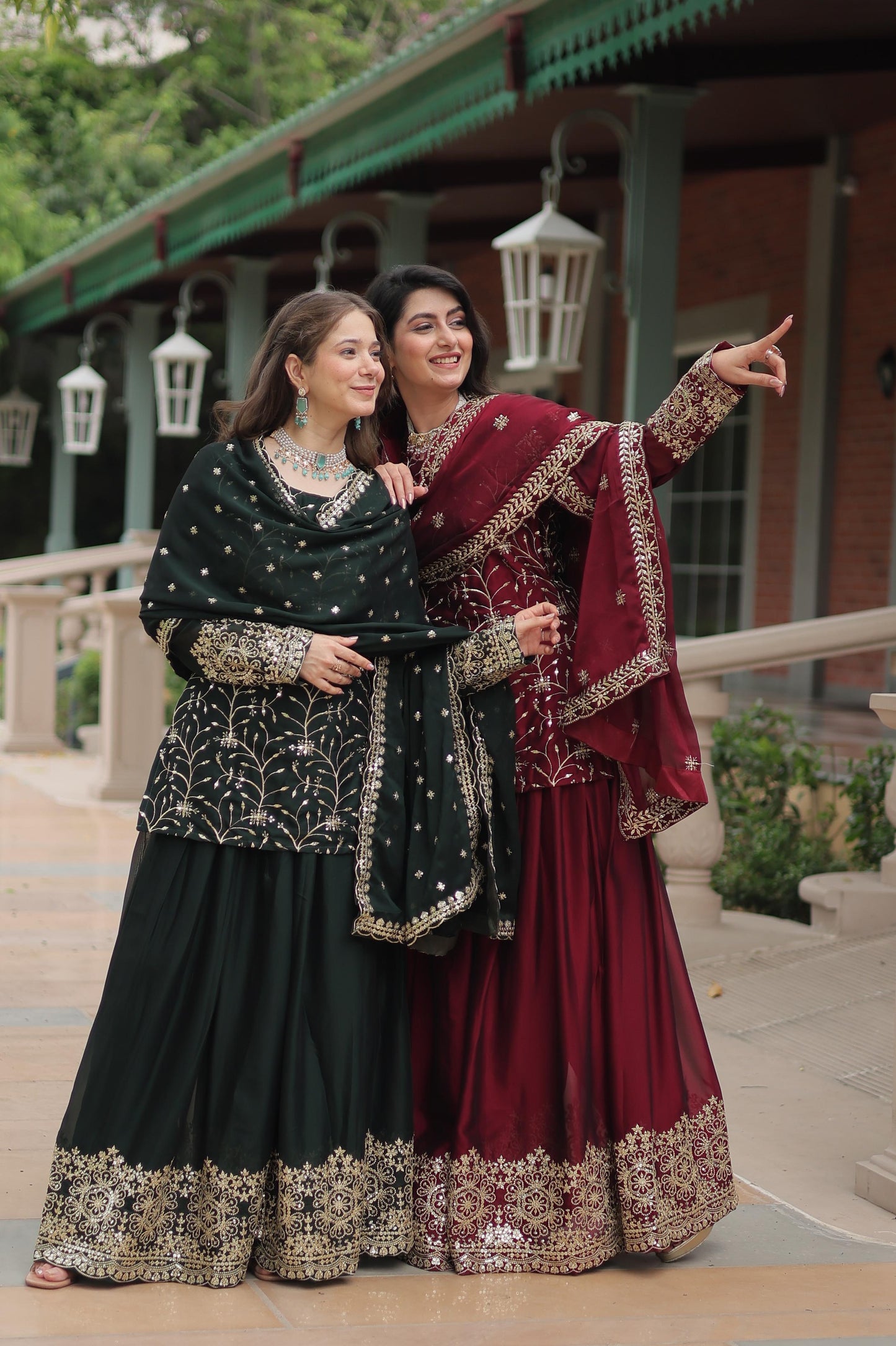 Palazzo Suit Set Indian Designer Readymade Wedding PartyWear Festival Dress