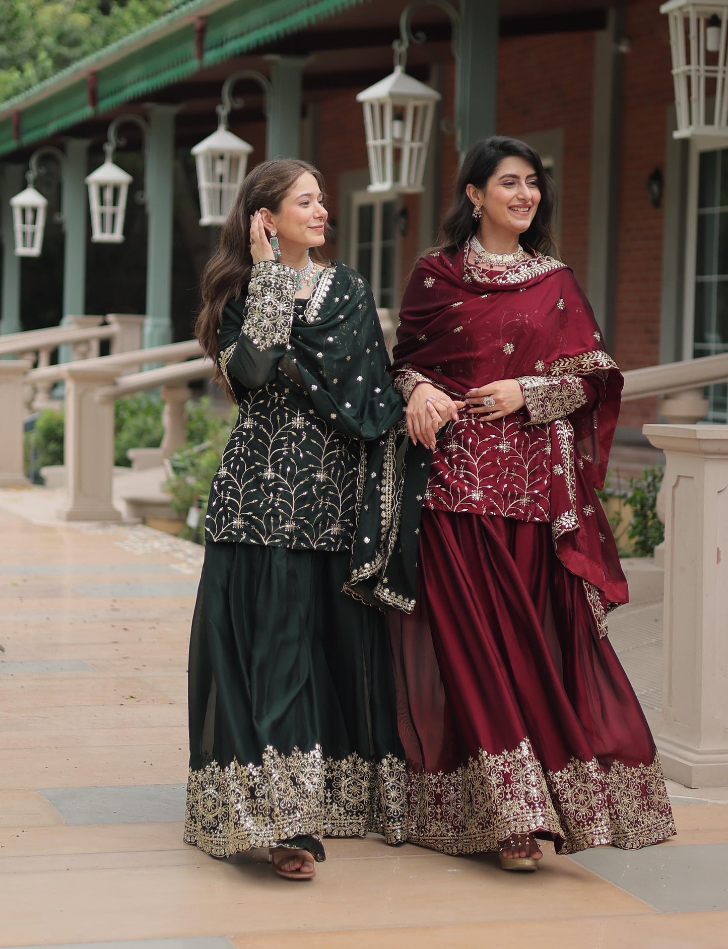 Palazzo Suit Set Indian Designer Readymade Wedding PartyWear Festival Dress