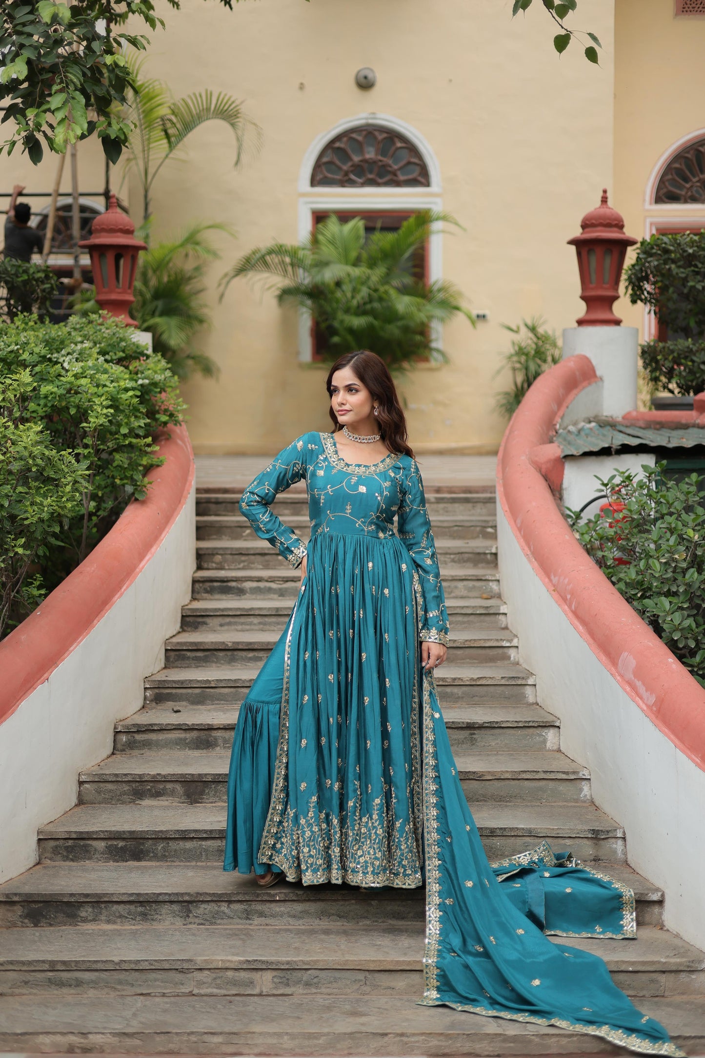 Sharara suit set Indian salwar kameez dress wedding Festival Dress