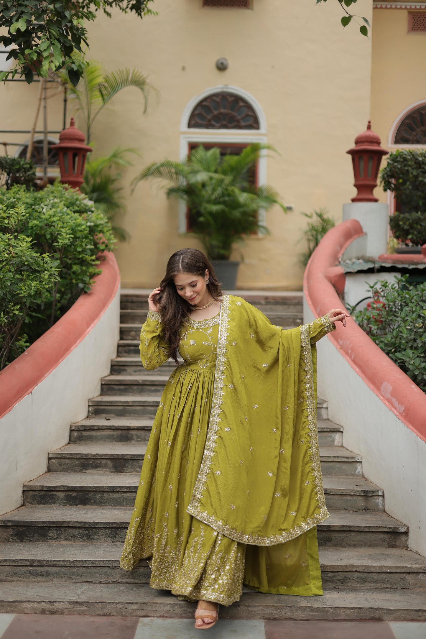 Sharara suit set Indian salwar kameez dress wedding Festival Dress