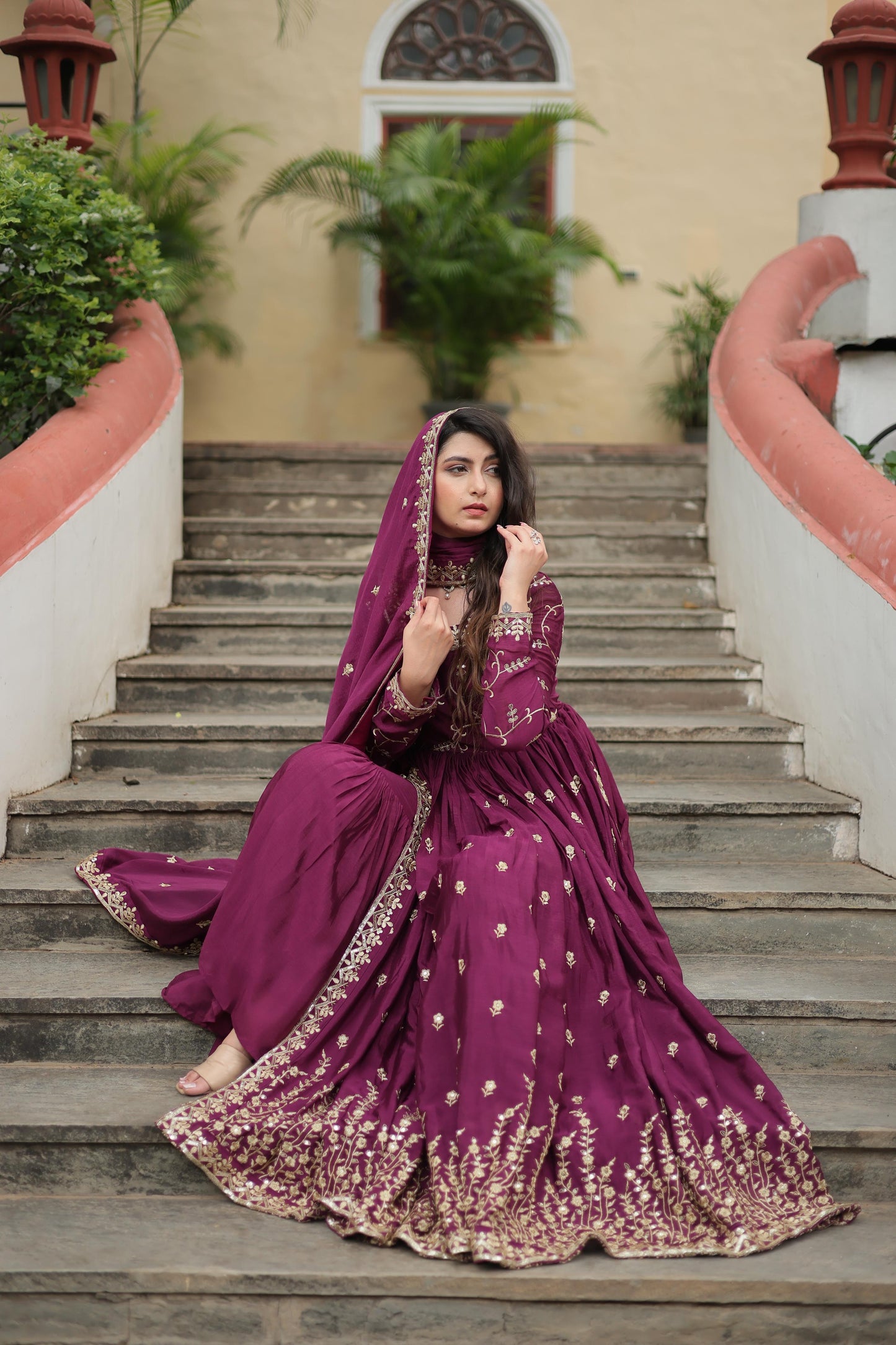 Sharara suit set Indian salwar kameez dress wedding Festival Dress