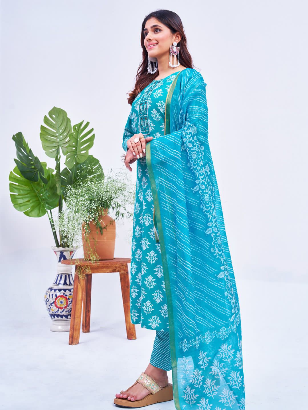 Indian Ready To Wear Salwar Kameez suit set stitched for wedding
