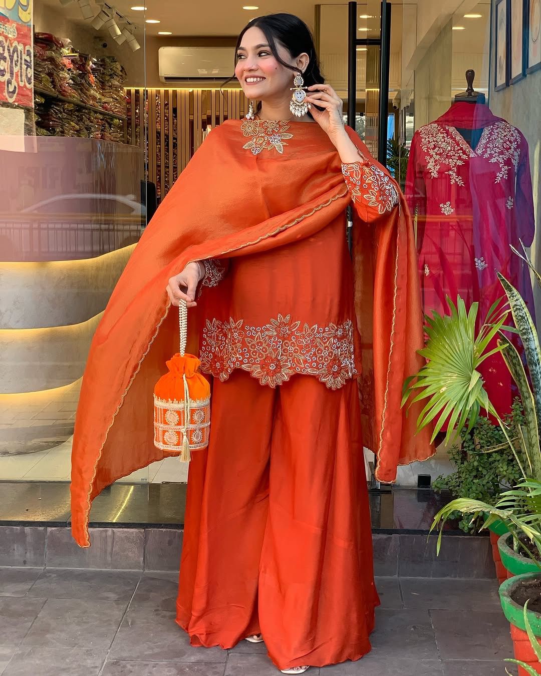Wedding Palazzo Suit Set Ready to wear indian salwar kameez dress