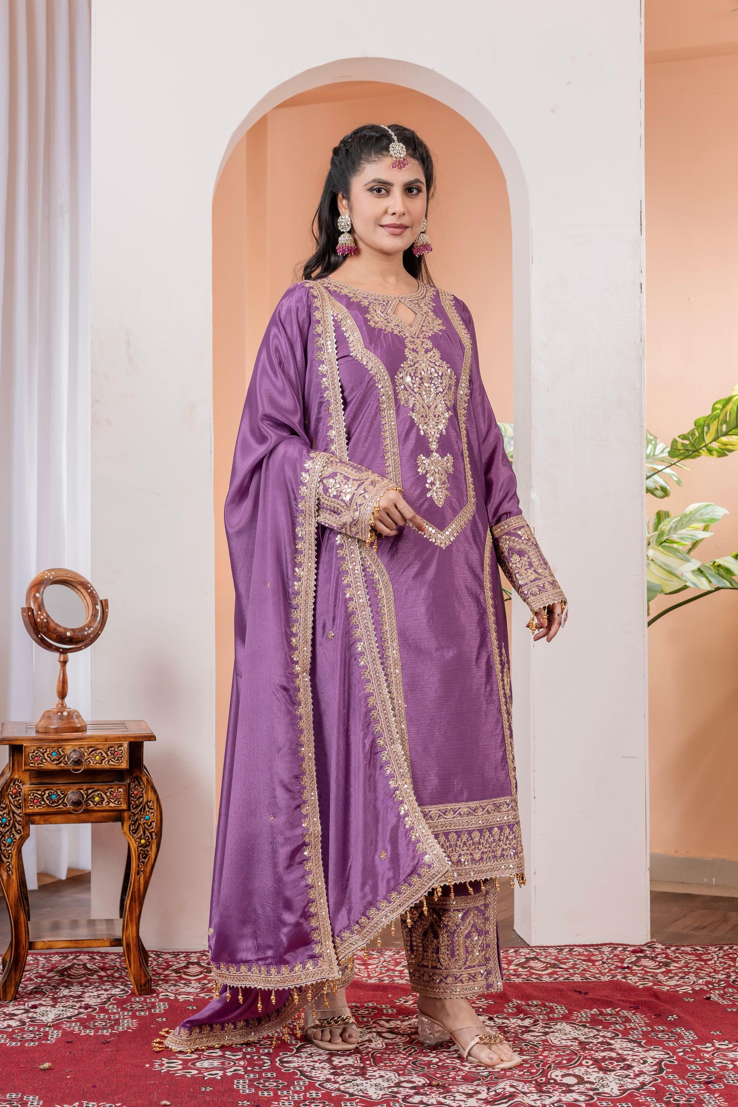 Festival wedding wear Readymade Indian salwar kameez suit dress