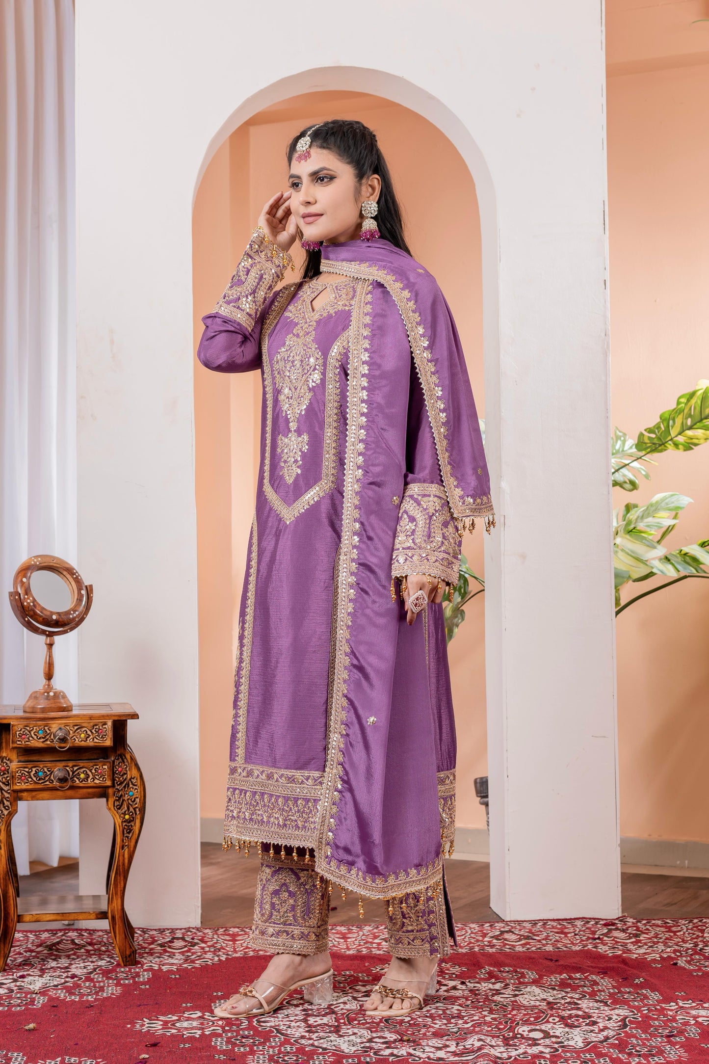 Festival wedding wear Readymade Indian salwar kameez suit dress
