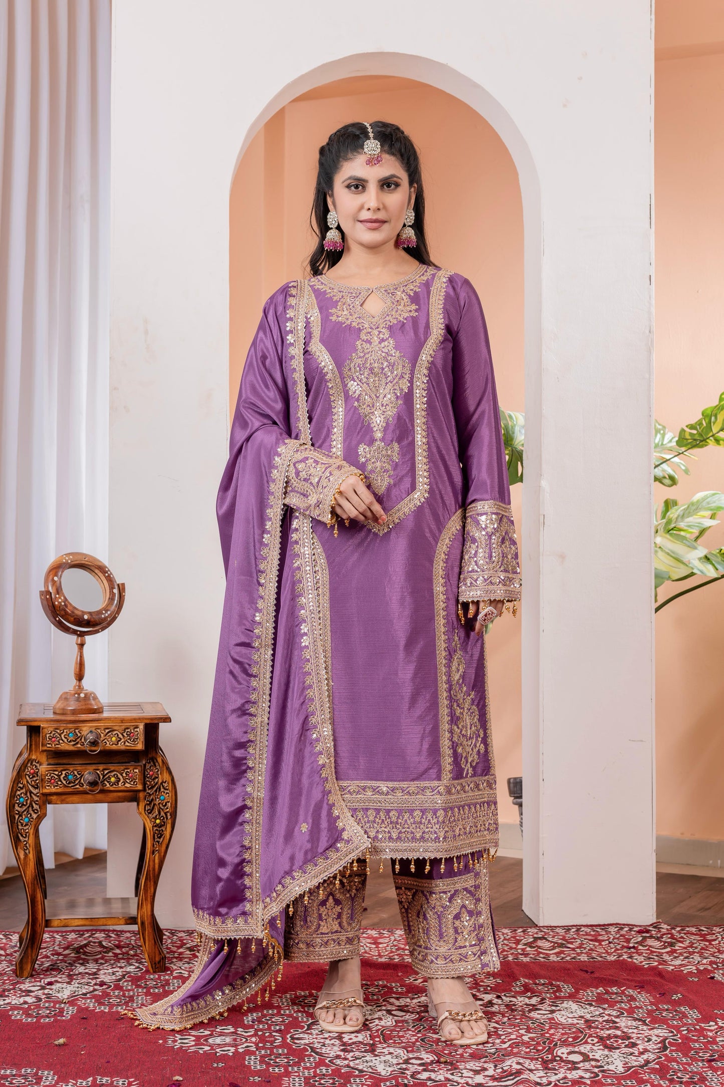 Festival wedding wear Readymade Indian salwar kameez suit dress