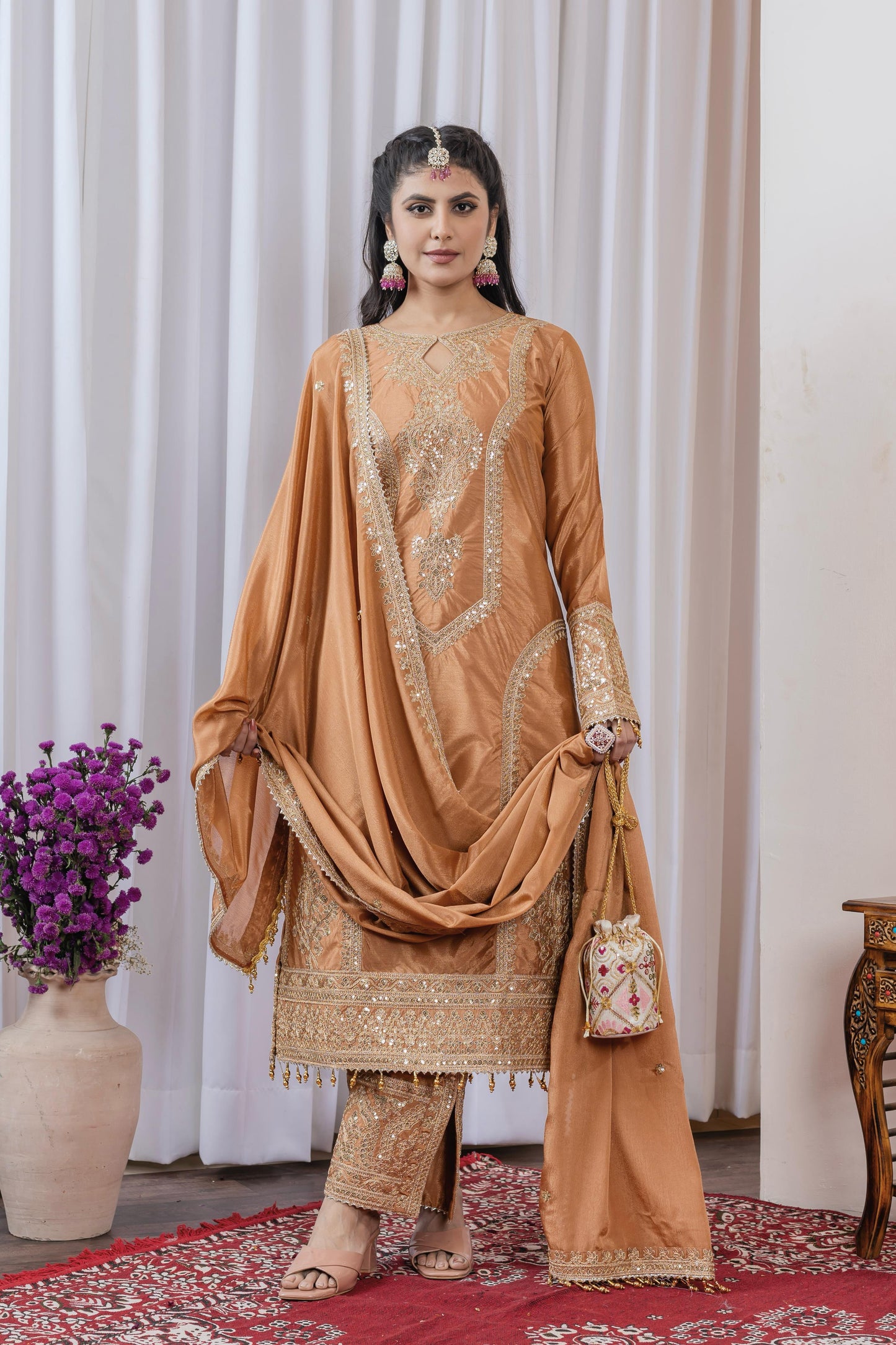 Festival wedding wear Readymade Indian salwar kameez suit dress