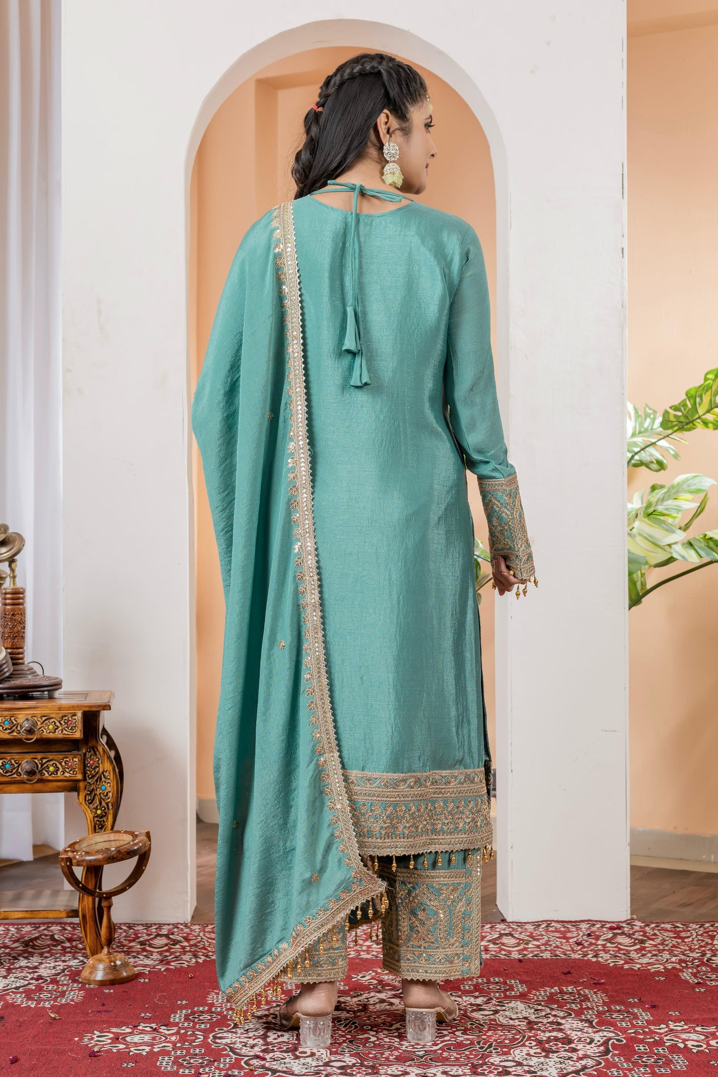 Festival wedding wear Readymade Indian salwar kameez suit dress