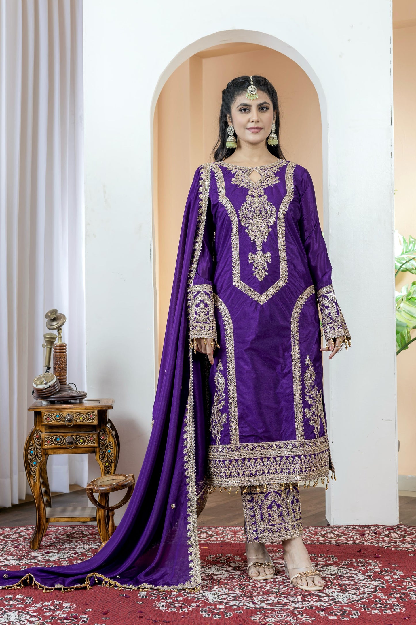 Festival wedding wear Readymade Indian salwar kameez suit dress